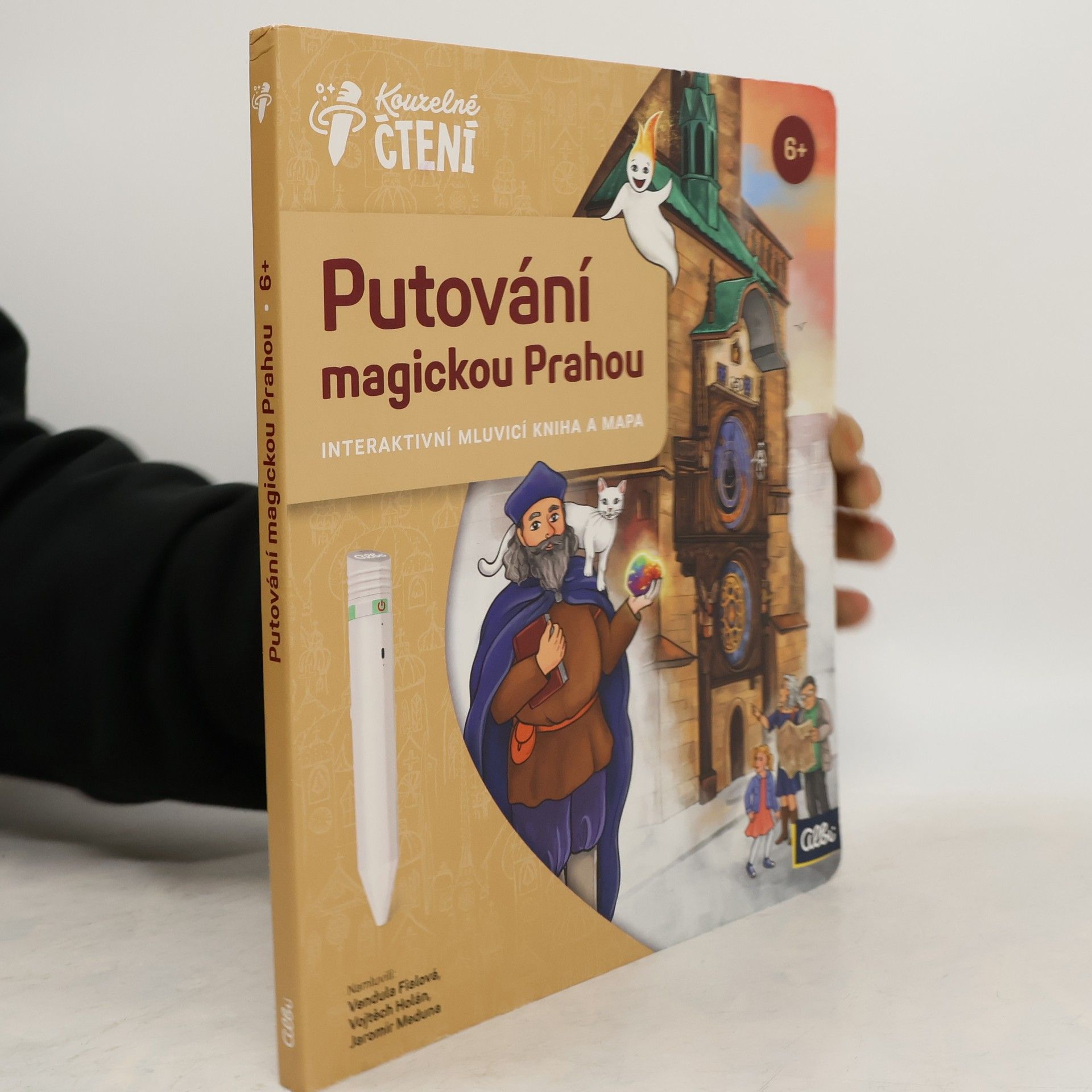 Petr Havlíček Putování magickou Prahou: interaktivní mluvicí kniha a mapa