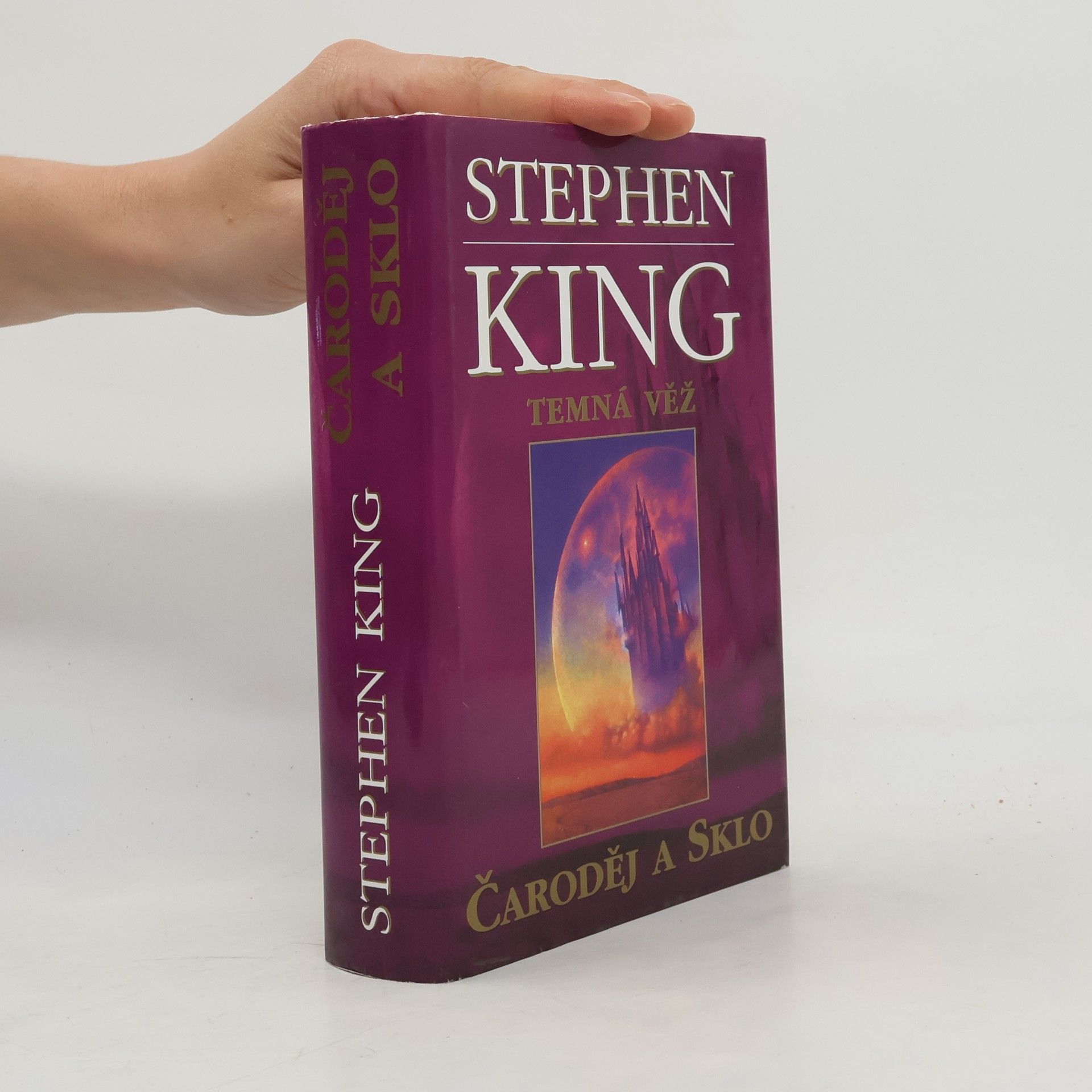 Stephen King Temná věž IV: Čaroděj a sklo