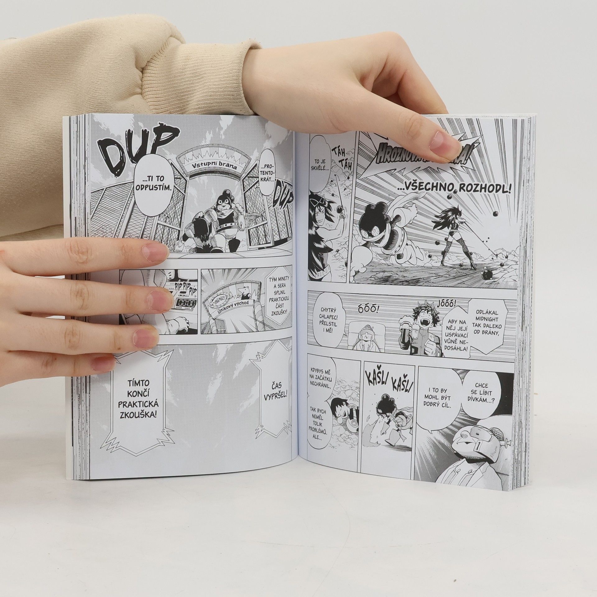 Kōhei Horikoshi Moje hrdinská akademie. Sv. 8, Vzestup Jaojorozu