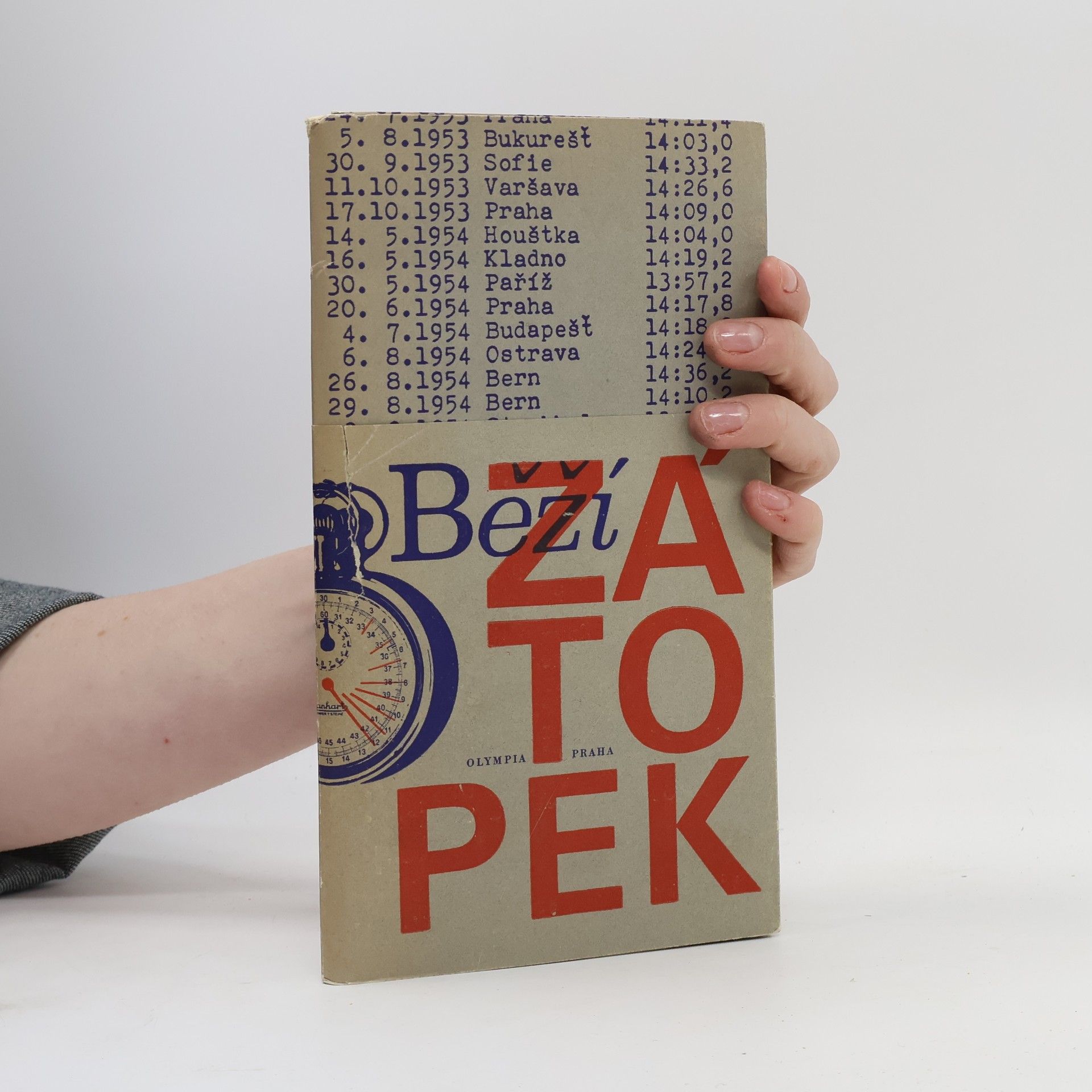 Emil Zátopek Běží Zátopek