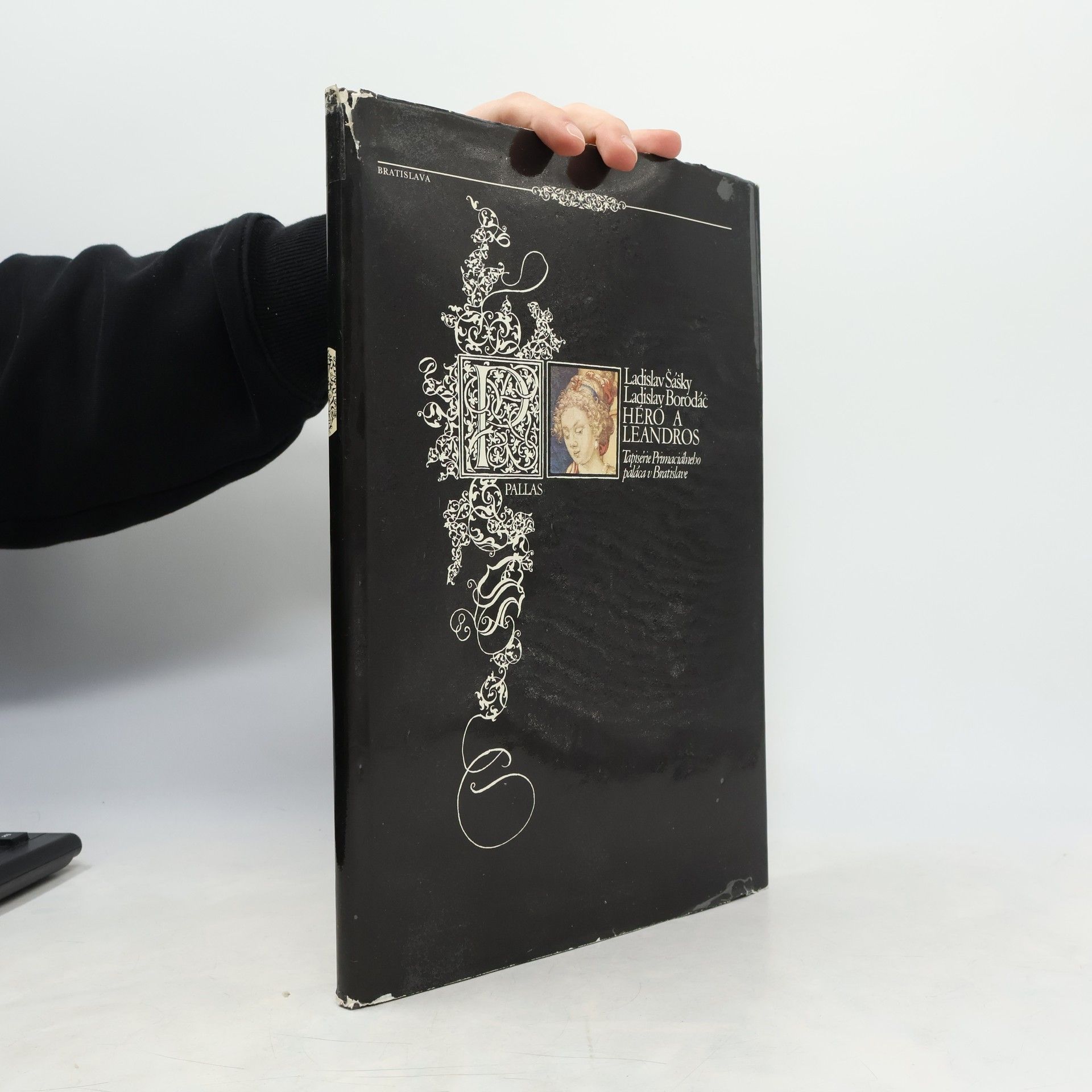 Ladislav Šášky Héró a Leandros. Tapisérie Primaciálneho paláca v Bratislave