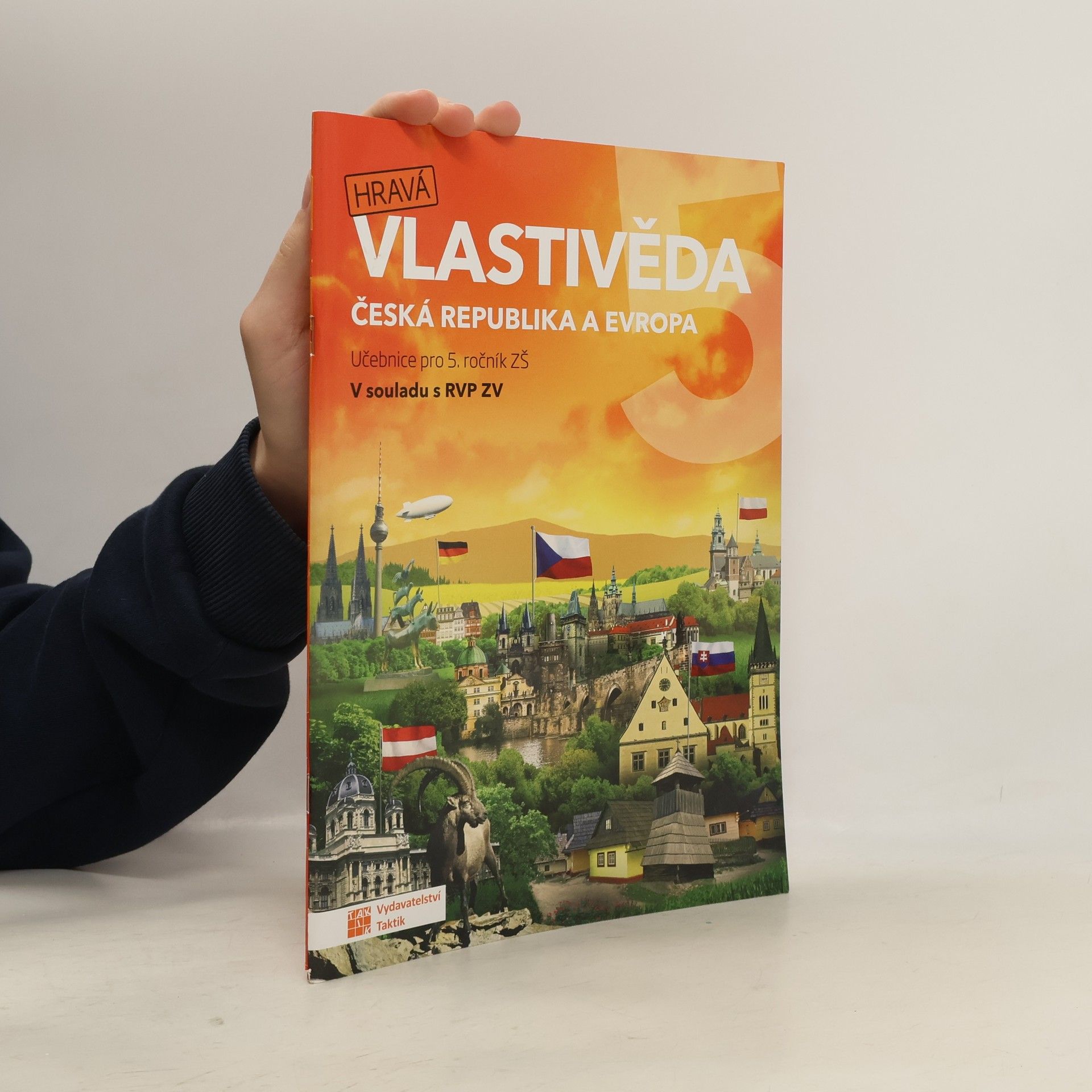 Autorenkollektiv Hravá vlastivěda 5. Česká republika a Evropa : učebnice pro 5. ročník ZŠ
