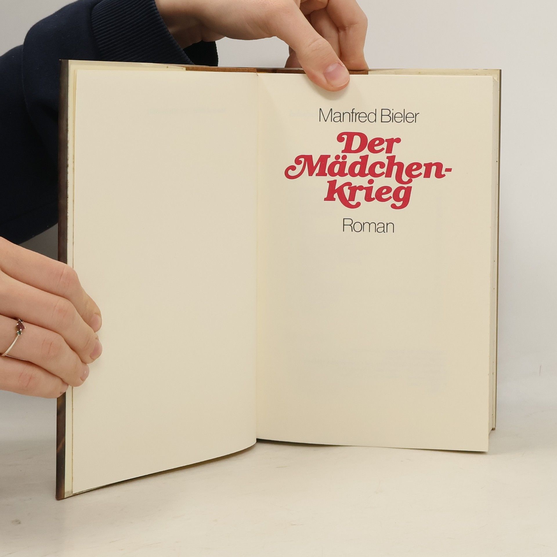 Manfred Bieler Der Mädchenkrieg