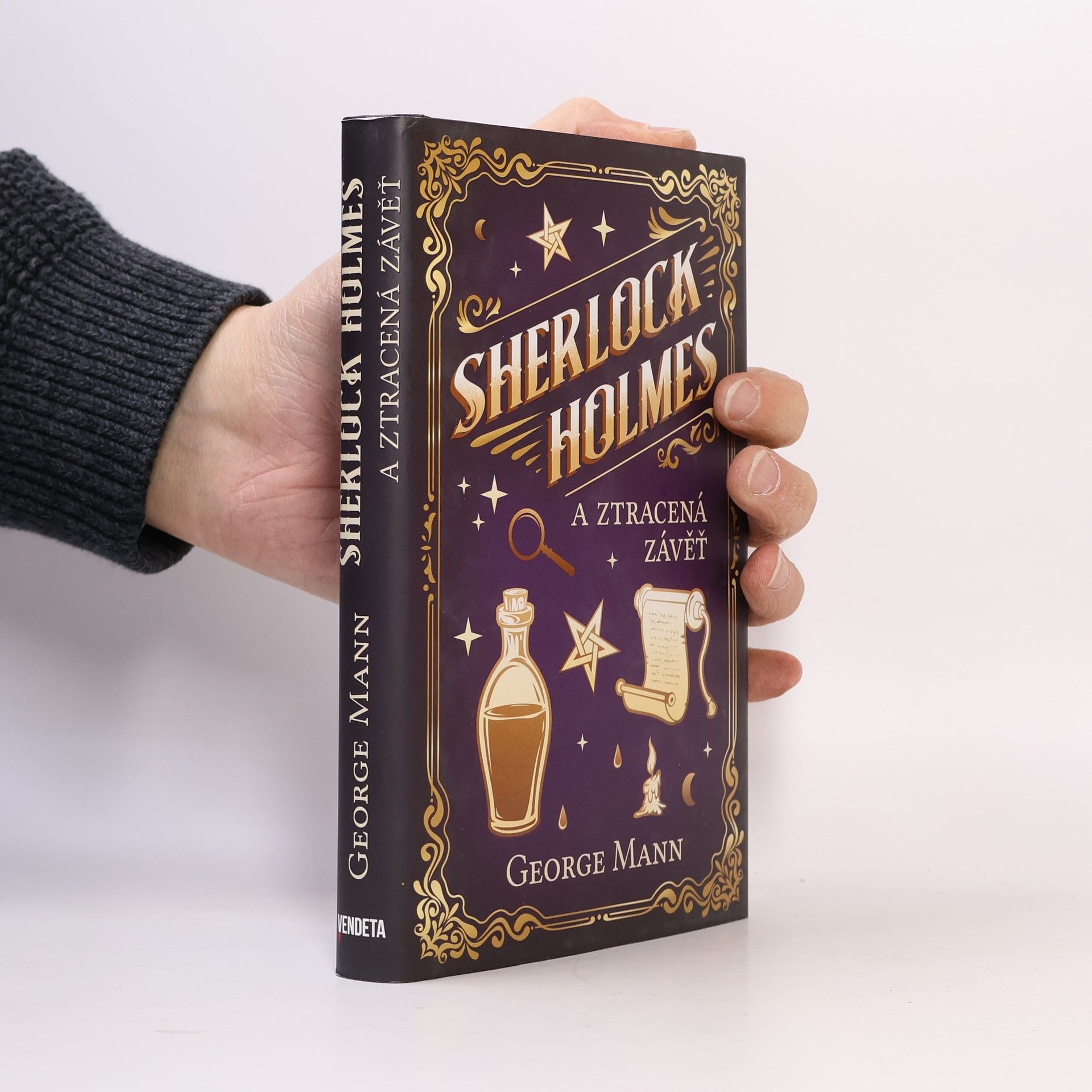George Mann Sherlock Holmes a ztracená závěť