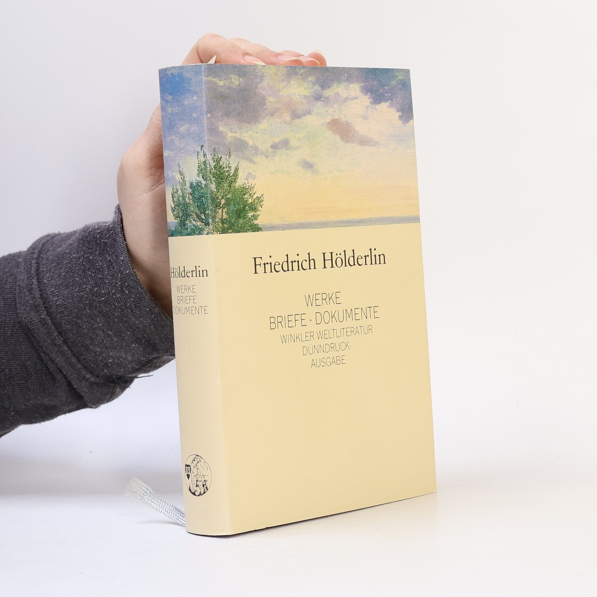 Friedrich Hölderlin Winkler Weltliteratur: Werke, Briefe, Dokumente. Ausgewählt und mit einem Nachwort versehen. Dünndruck-Ausgabe
