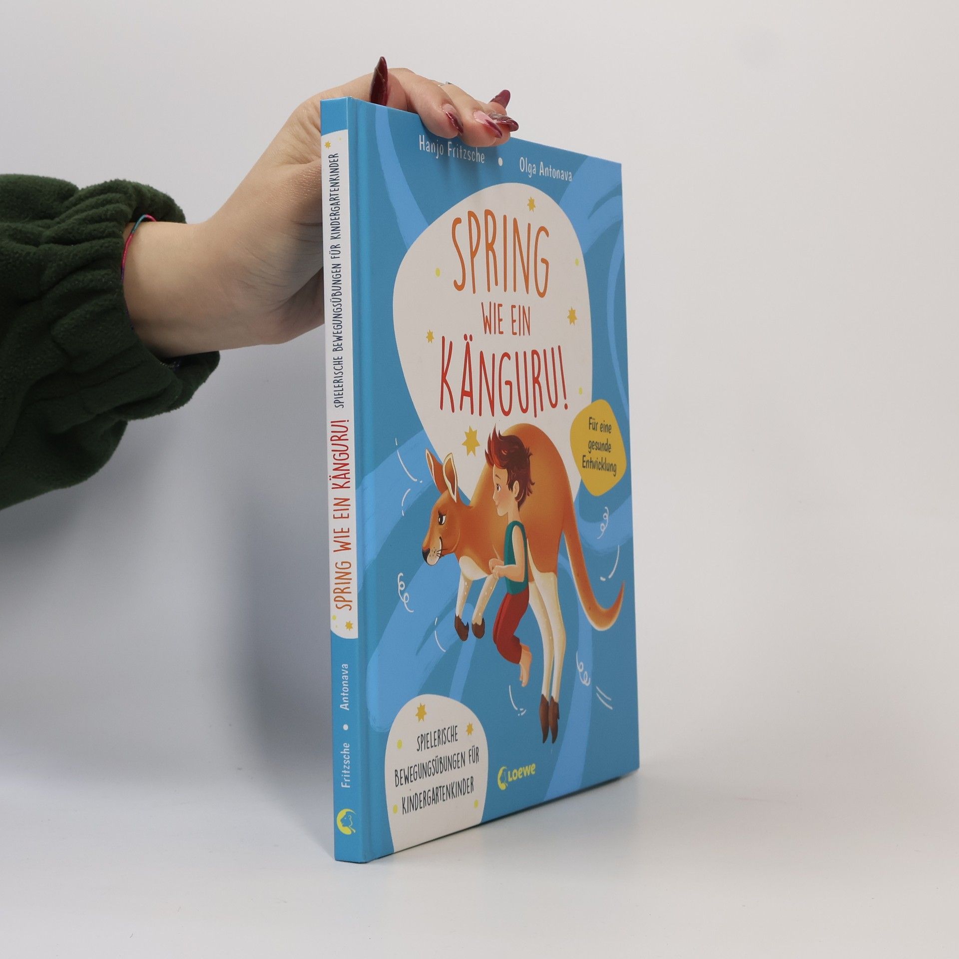 Hanjo Fritzsche Spring wie ein Känguru!