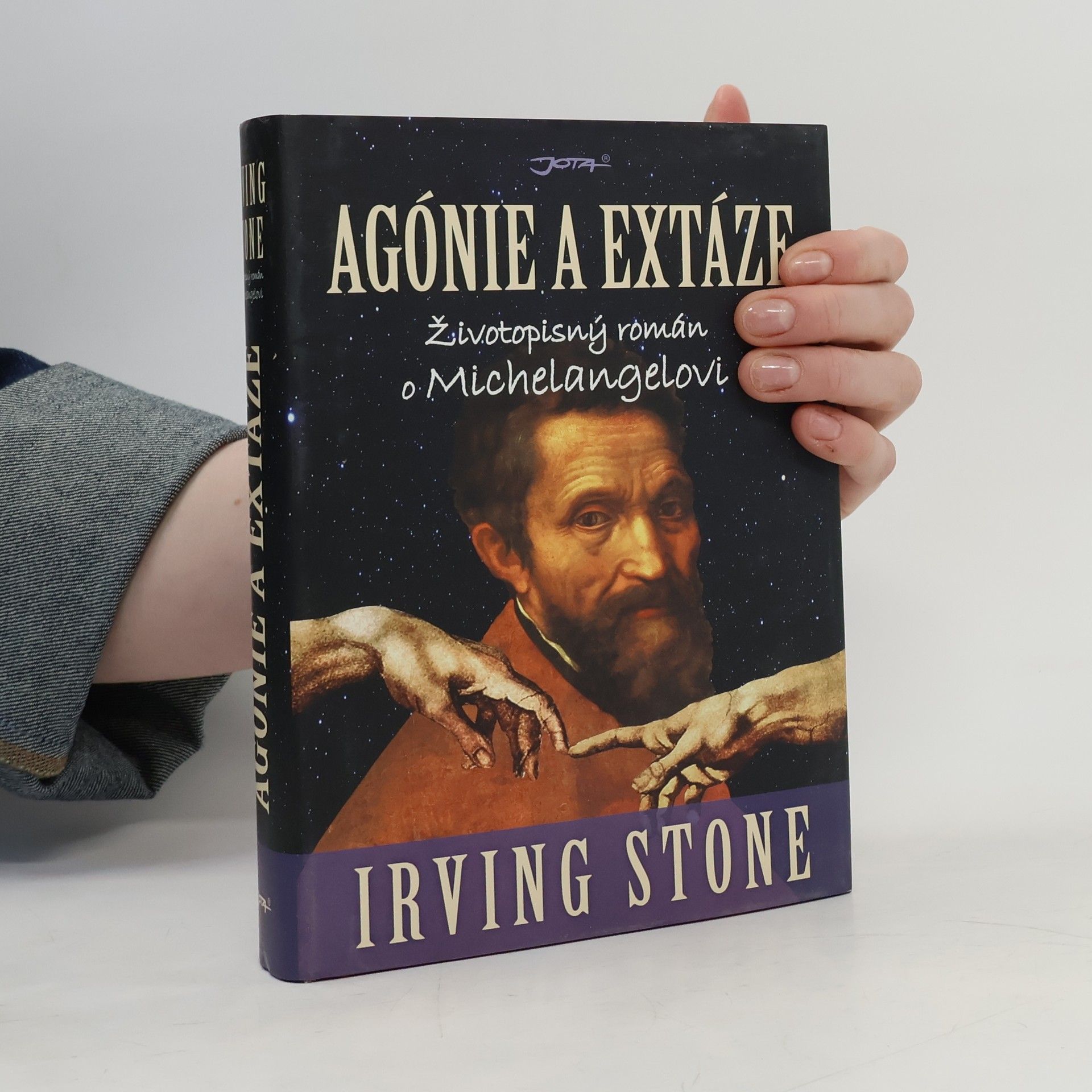 Irving Stone Agónie & extáze : životopisný román o Michelangelovi
