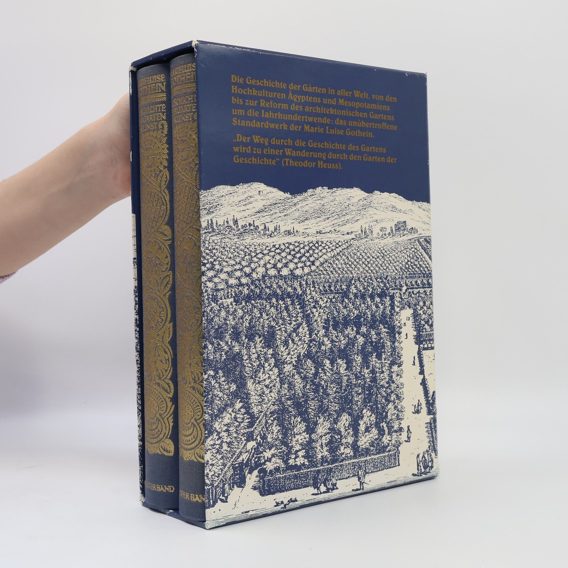 Marie Luise Gothein Geschichte der Gartenkunst 1-2