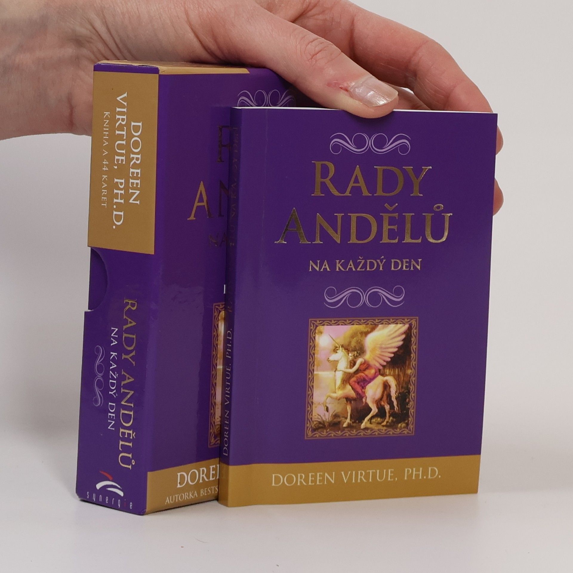 Doreen Virtue Rady andělů na každý den (kniha a 44 karet)