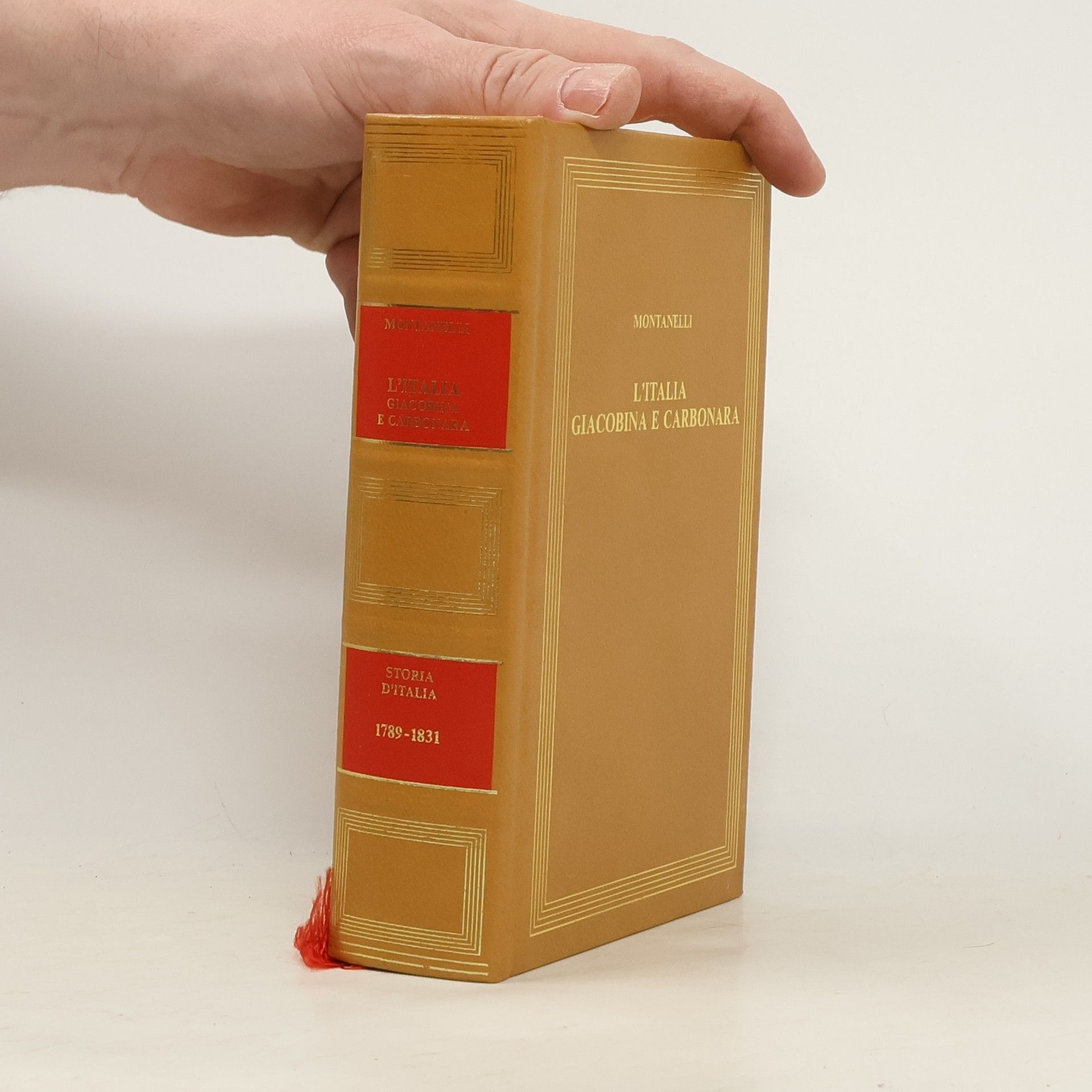 Indro Montanelli ĽItalia Giacobina e Carbonara