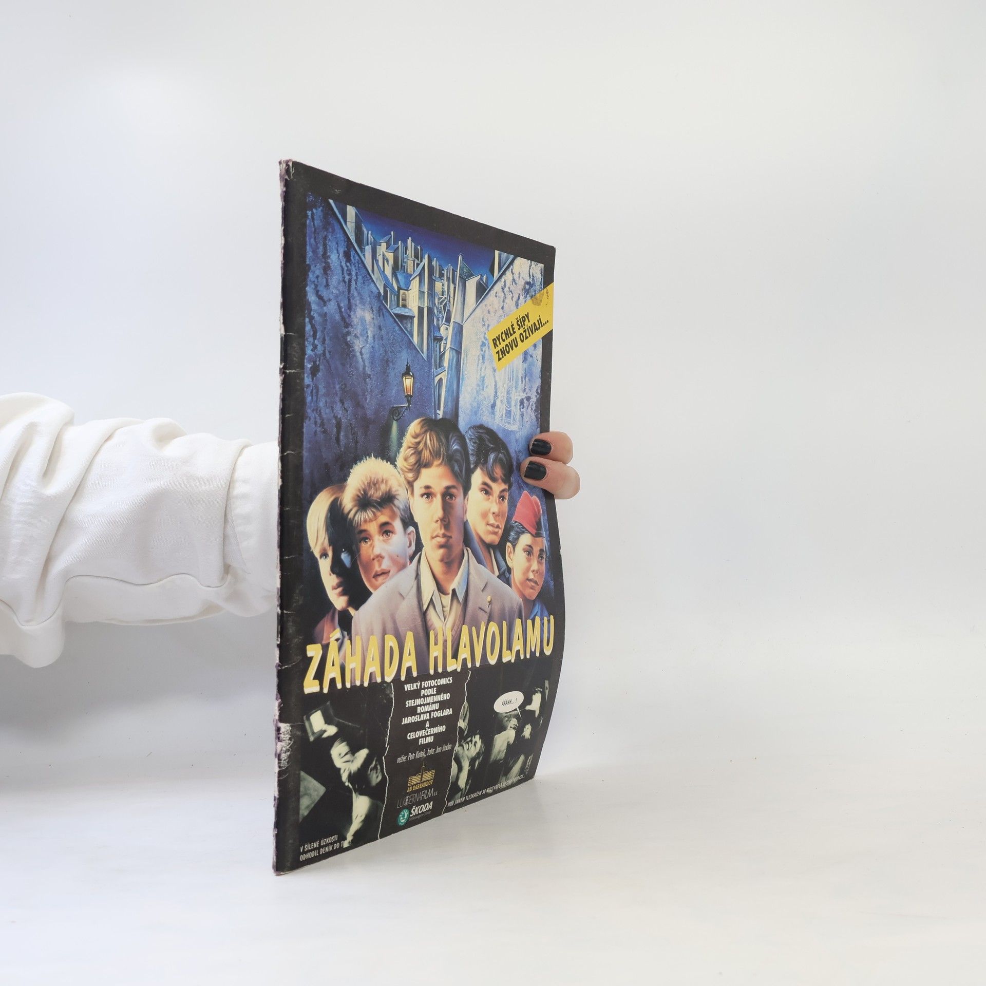 Jaroslav Foglar Záhada hlavolamu (fotokomiks)