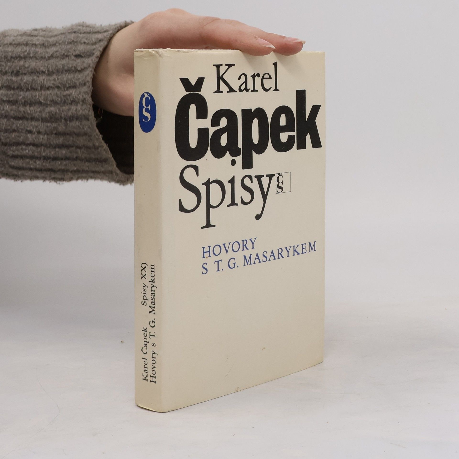 Karel Čapek Hovory s T. G. Masarykem