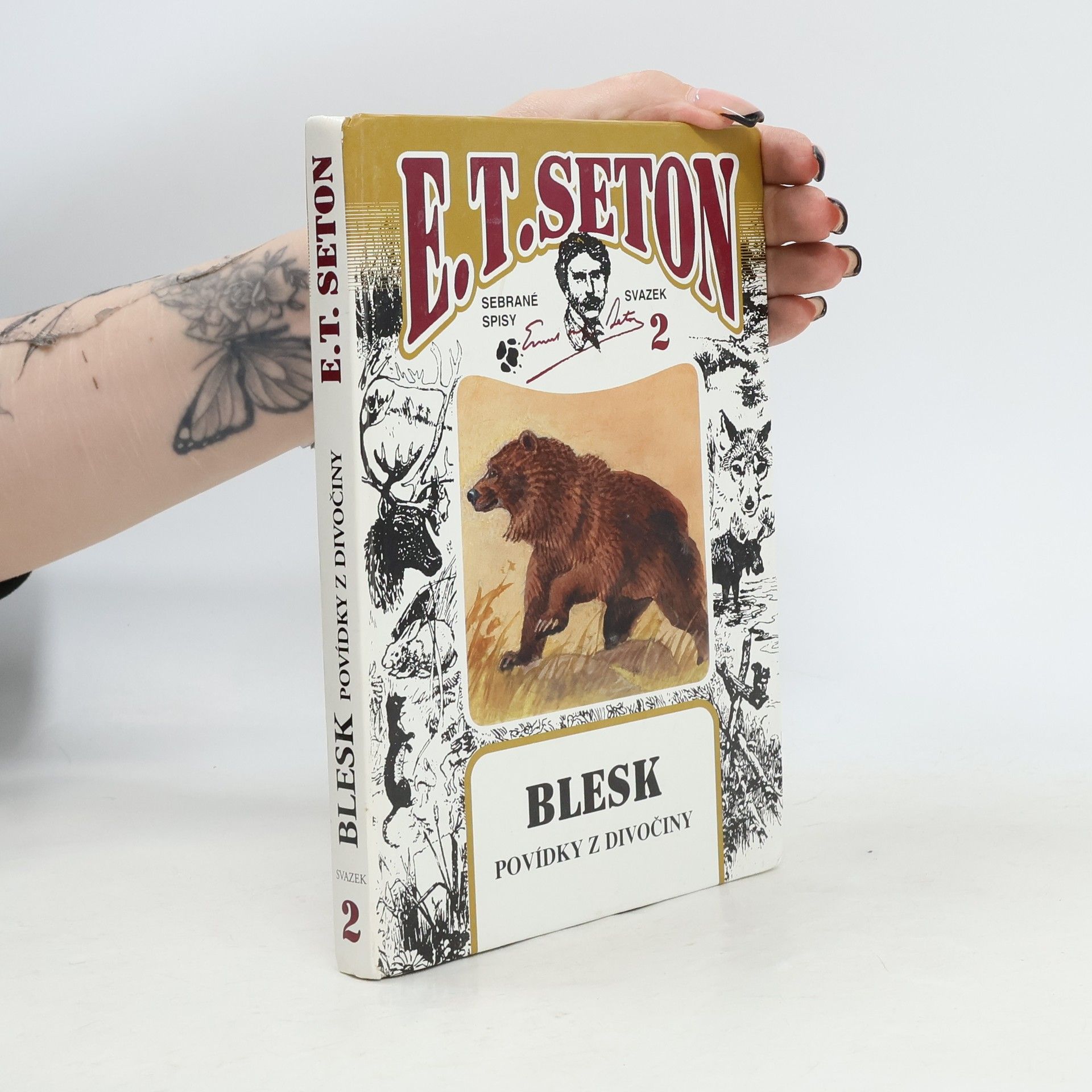 Ernest Thompson Seton Blesk. Povídky z divočiny