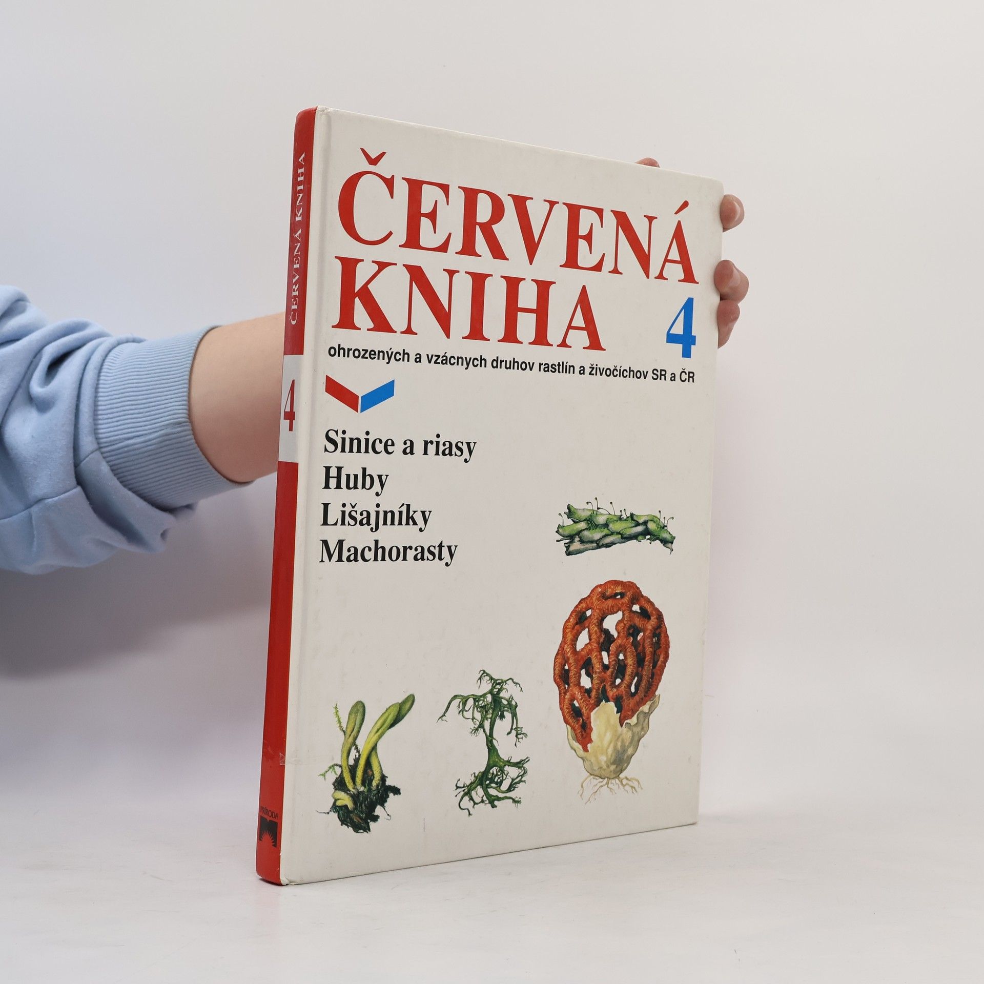 Červená kniha ohrozených a vzácnych druhov rastlín a živočíchov SR a ČR 4 - Sinice a riasy, huby, lišajníky, machorasty