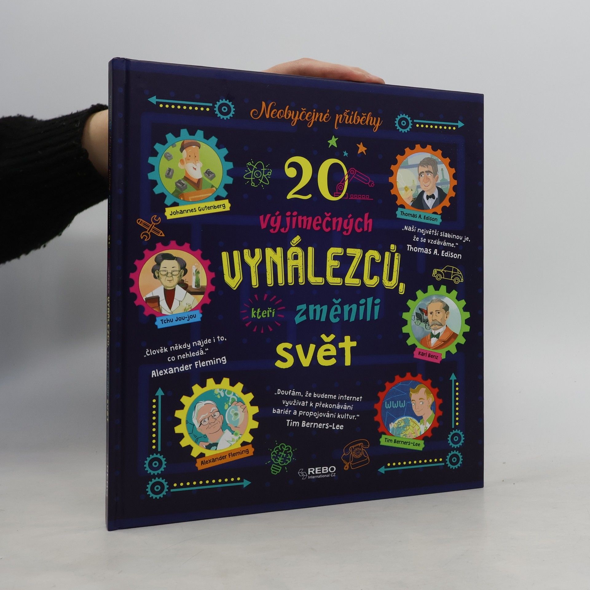 Kolektiv autorů 20 výjimečných vynálezců, kteří změnili svět