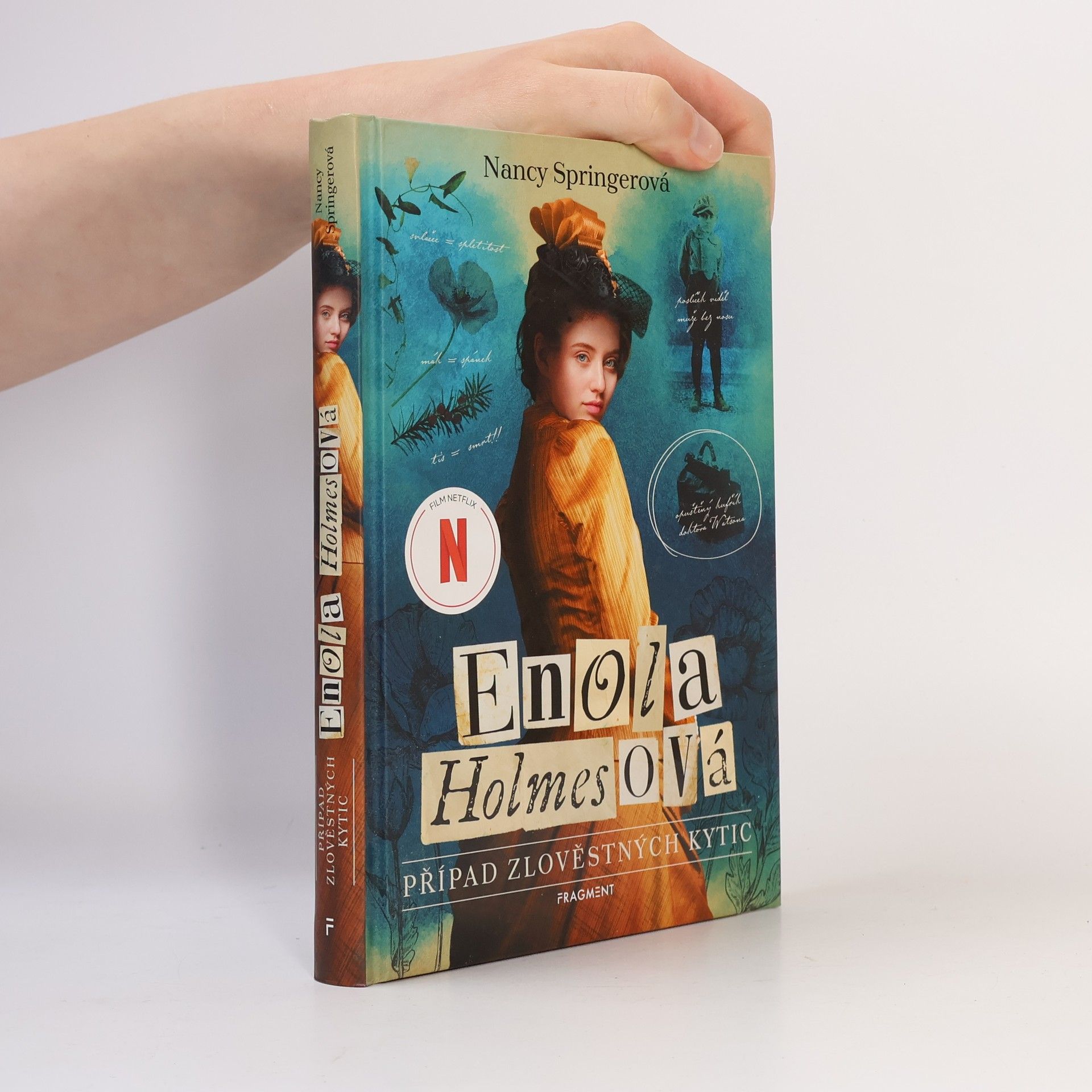 Nancy Springer Případ zlověstných kytic : Enola Holmesová