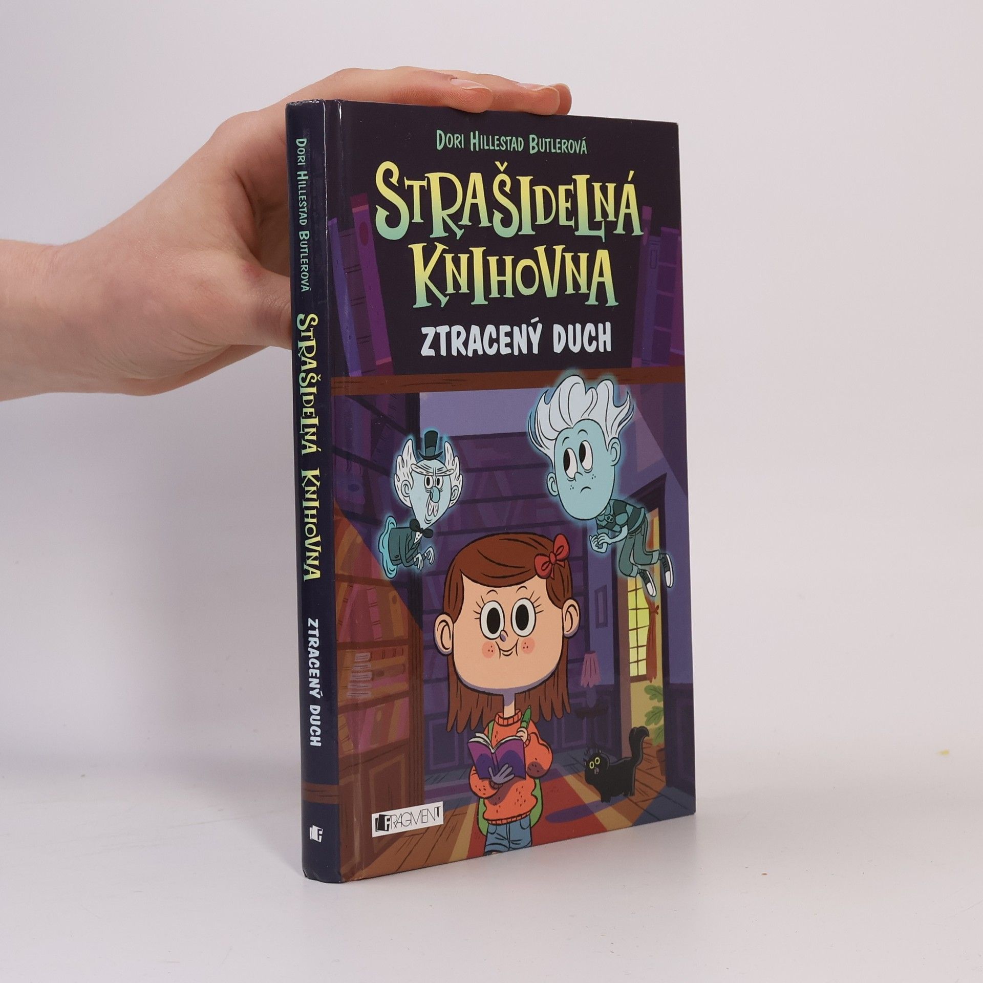 Dori Hillestad Butler Strašidelná knihovna. Ztracený duch