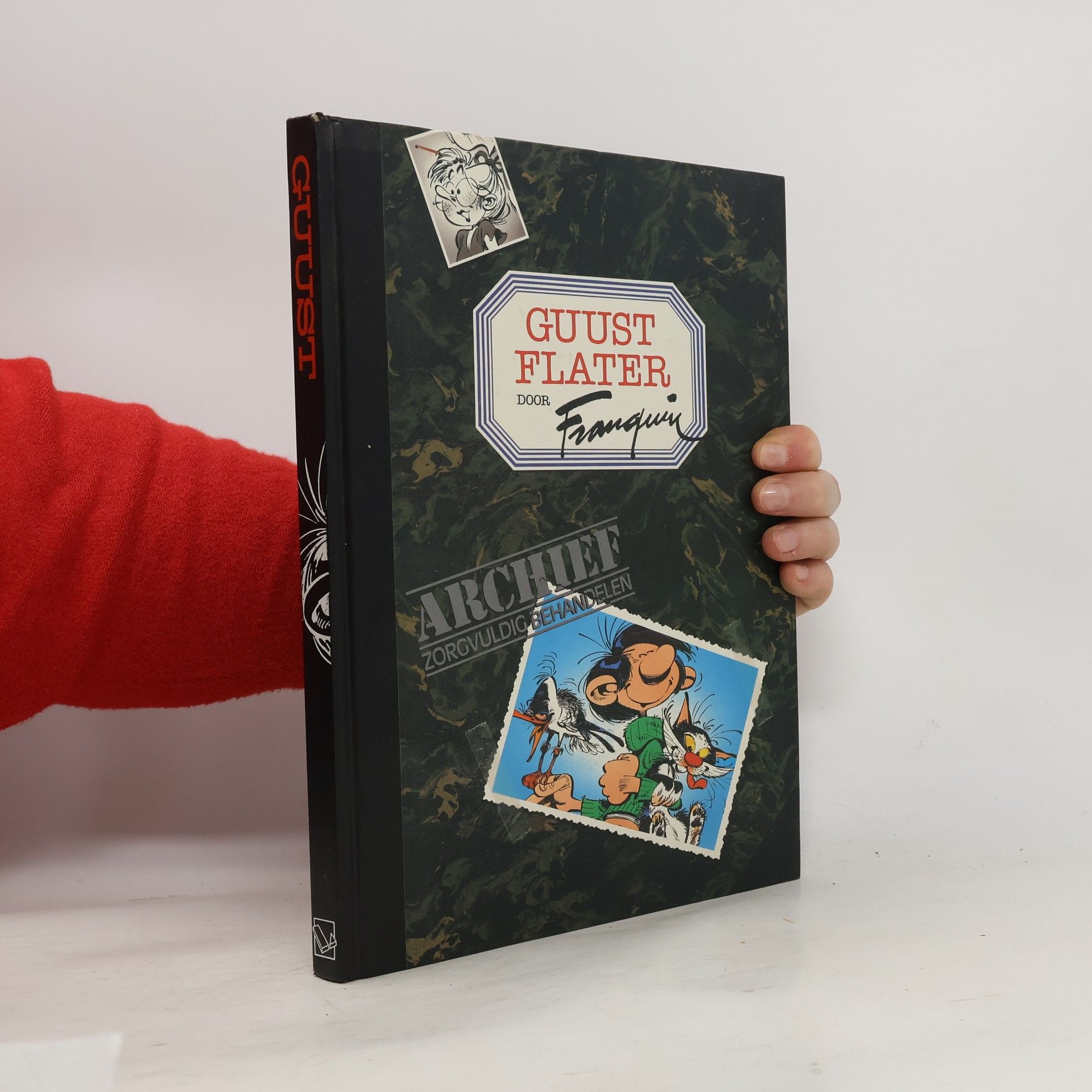 Guust Flater, archief zorgvuldig behandelen