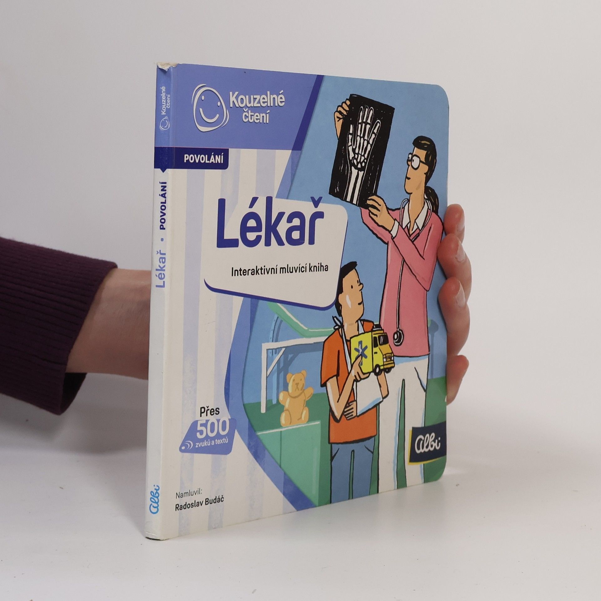 Jan Laštovička Lékař. Povolání. Interaktivní mluvící kniha