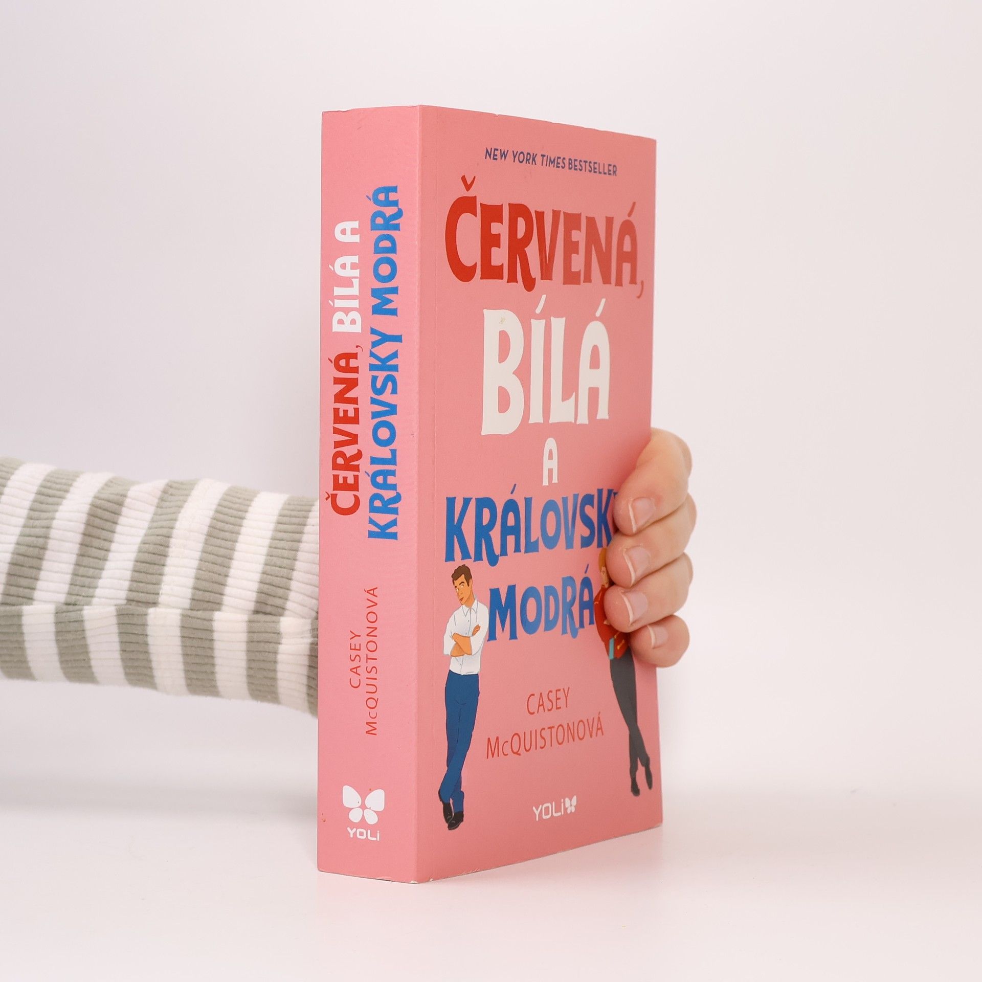 Casey McQuiston Červená, bílá a královsky modrá