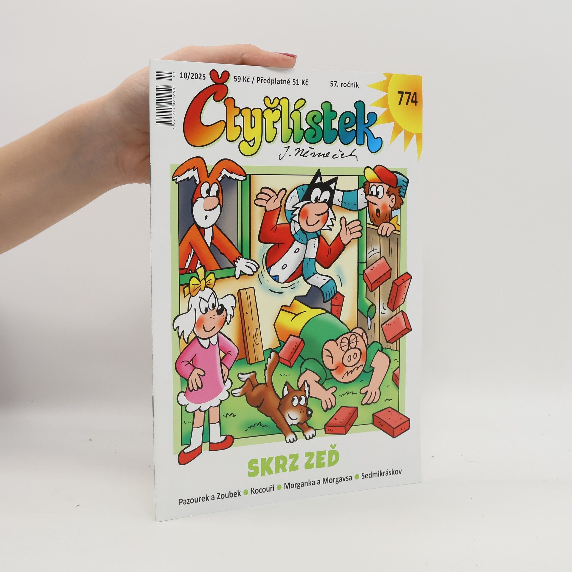 Kolektiv autorů Čtyřlístek 774. 10/2025
