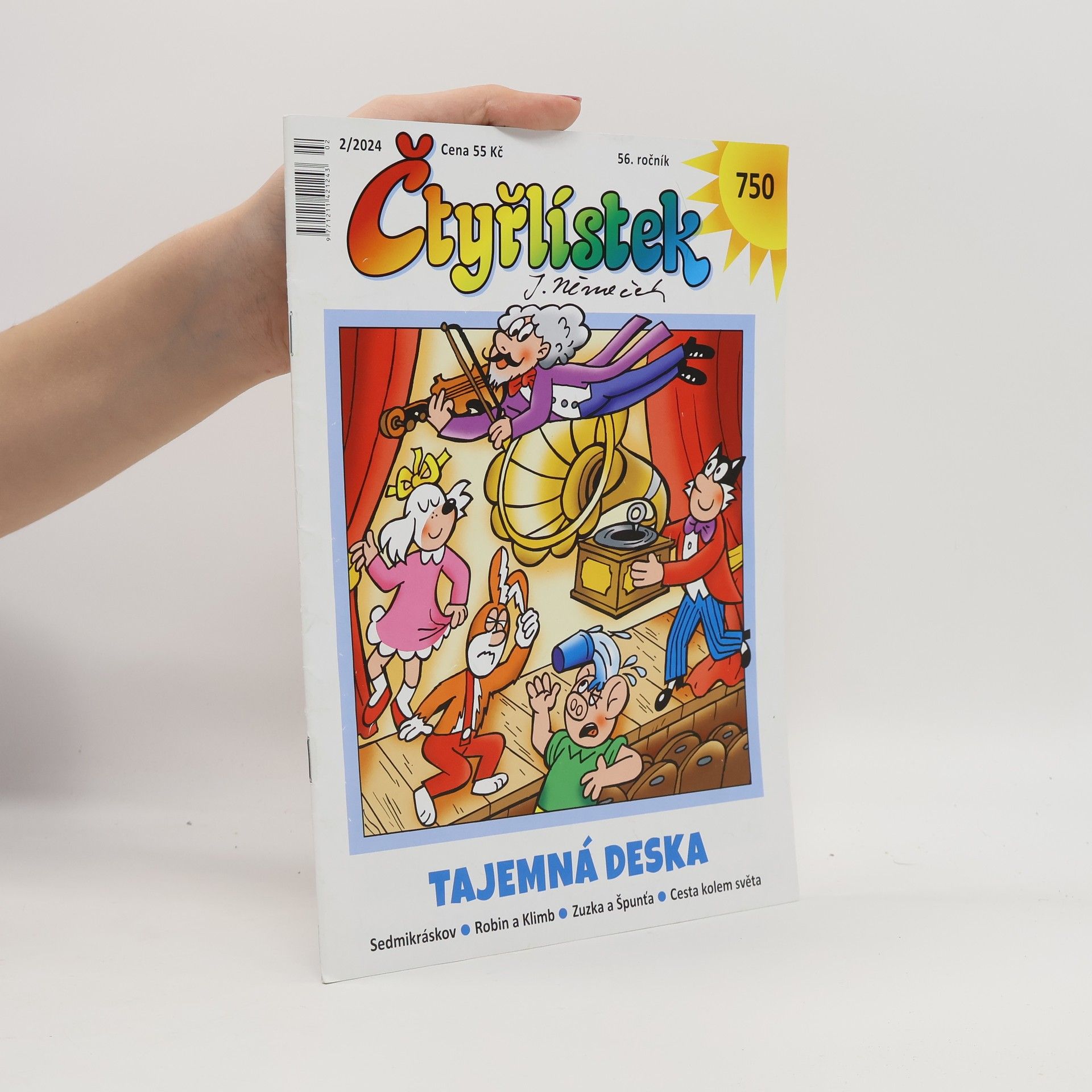 Kolektiv autorů Čtyřlístek č. 750