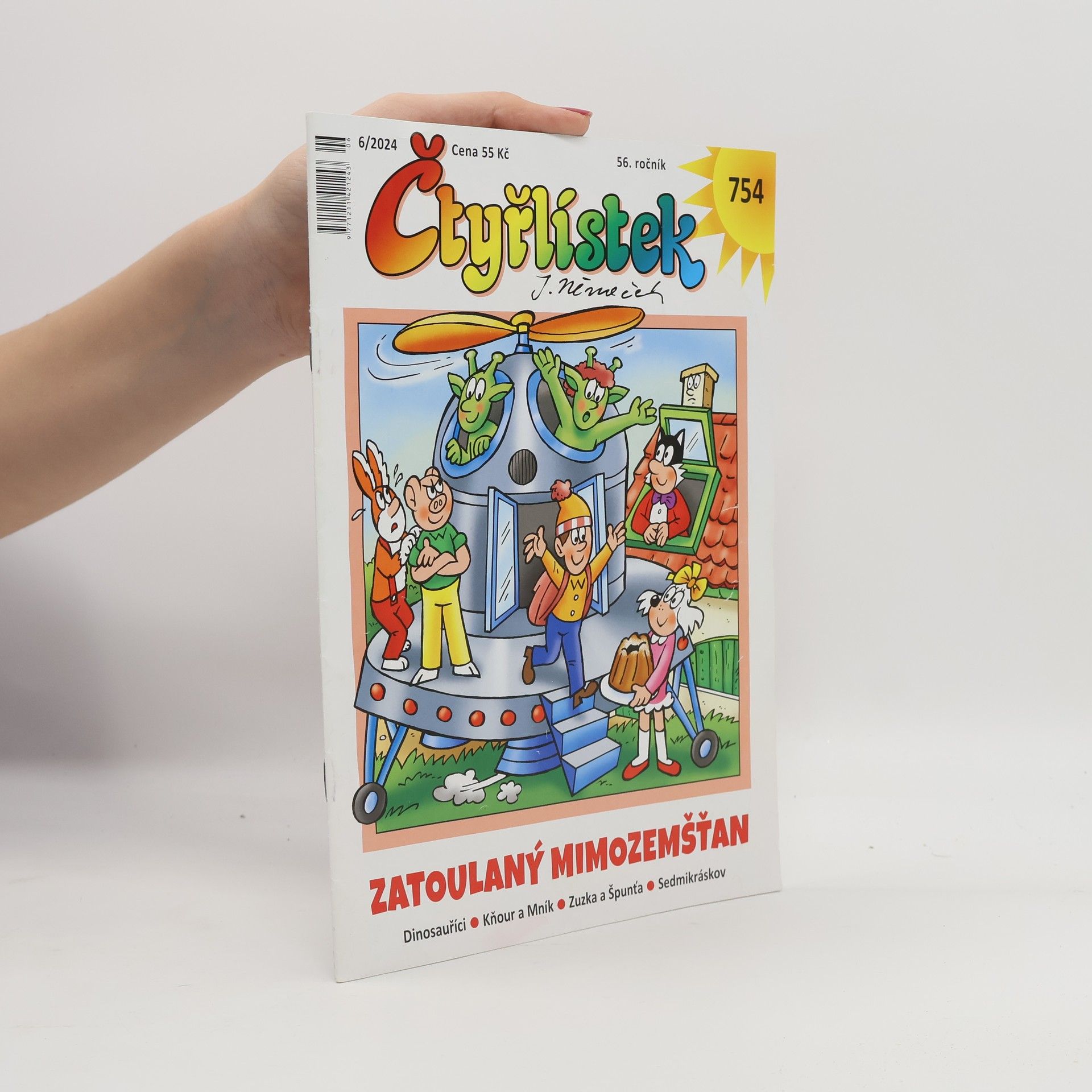 Jaroslav Němeček Čtyřlístek 754. 6/2024