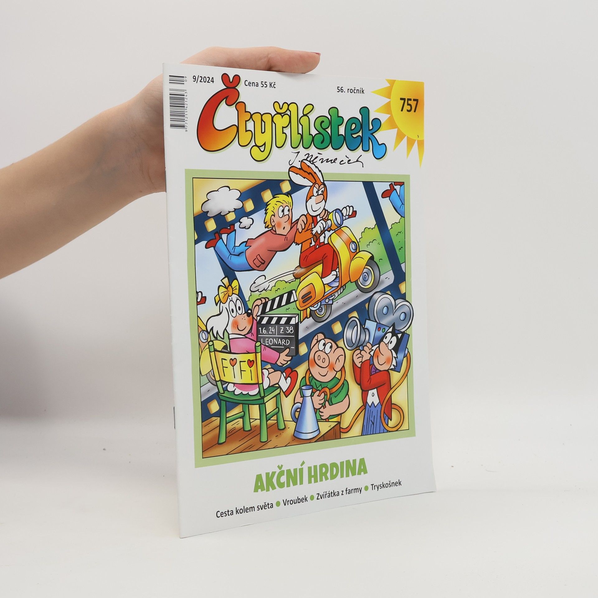 Kolektiv autorů Čtyřlístek 757. 9/2024