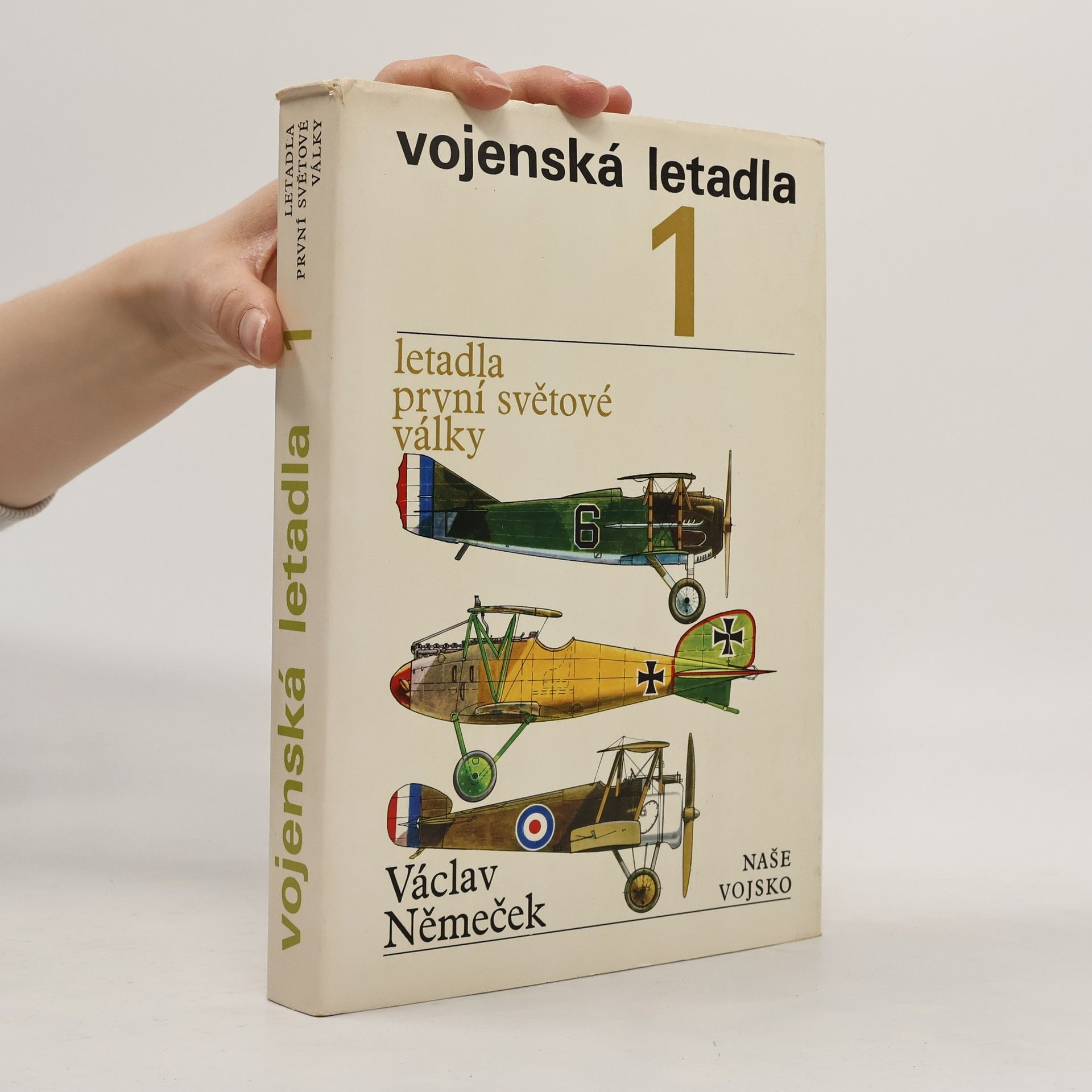 Václav Němeček Vojenská letadla 1. Letadla první světové války