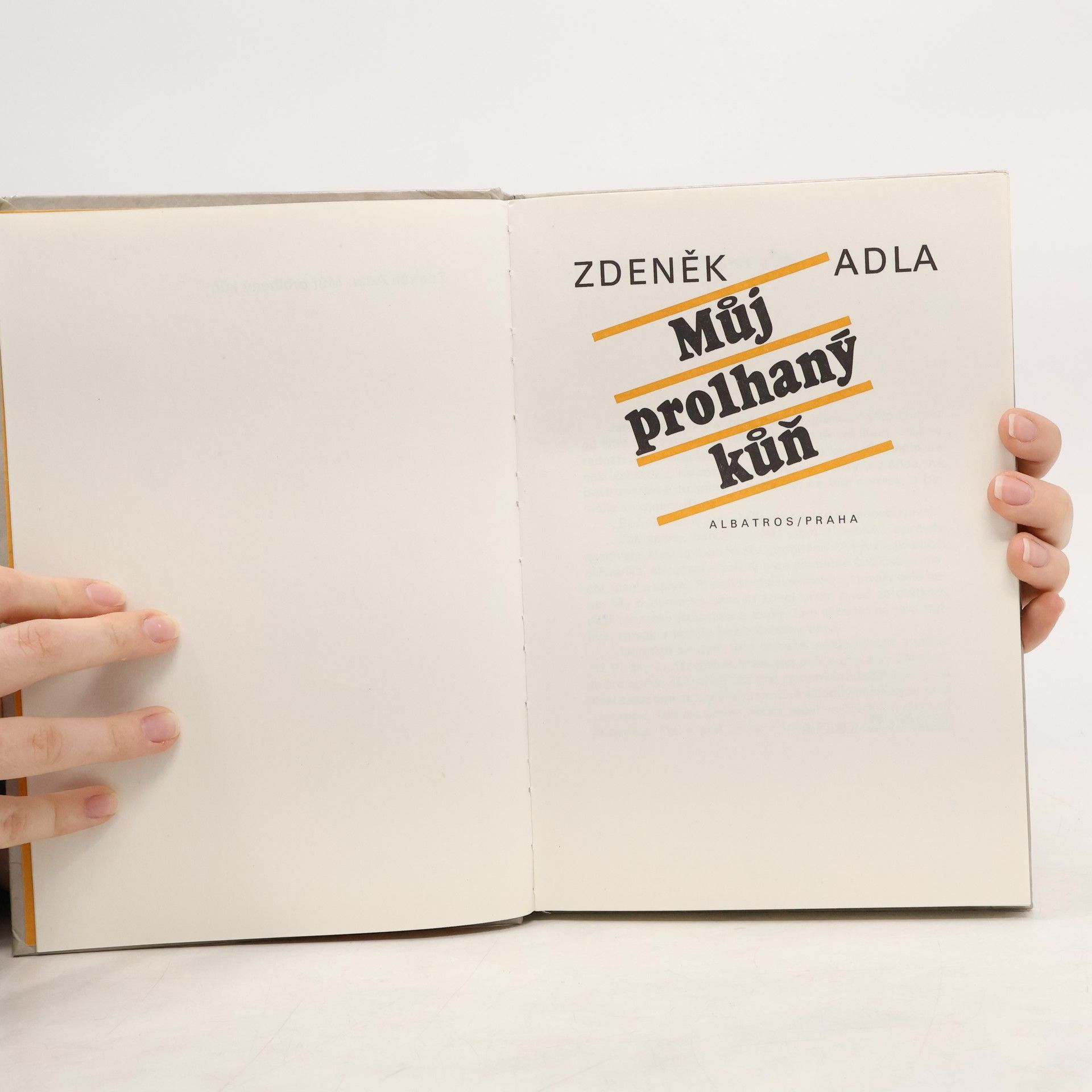 Zdeněk Adla Můj prolhaný kůň