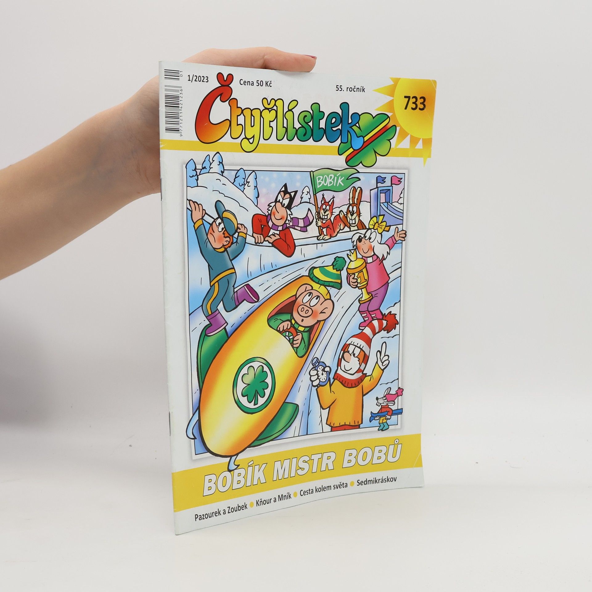 Autorenkollektiv Čtyřlístek č. 733 Bobík mistr bobů