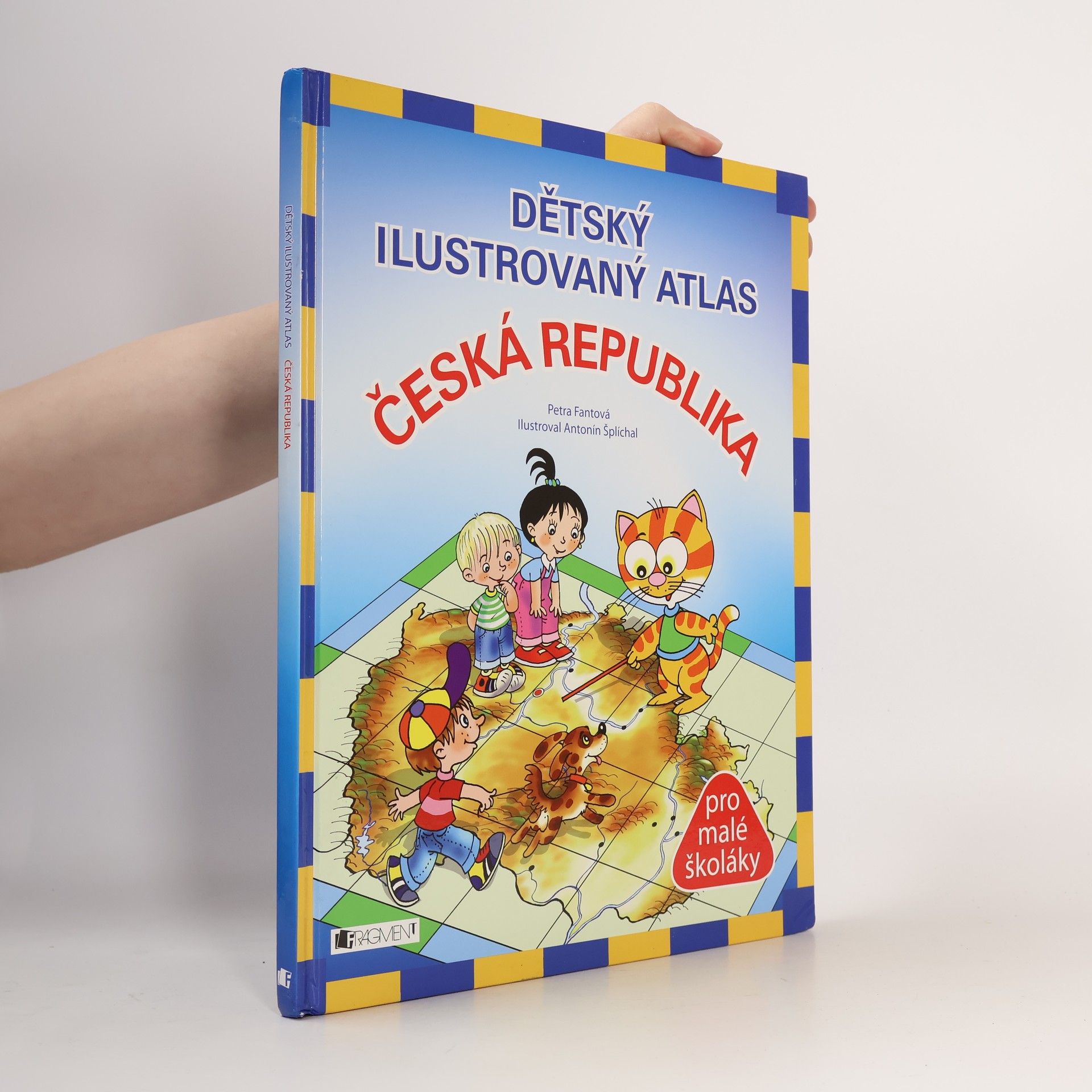 Antonín Šplíchal Dětský ilustrovaný atlas Česká republika