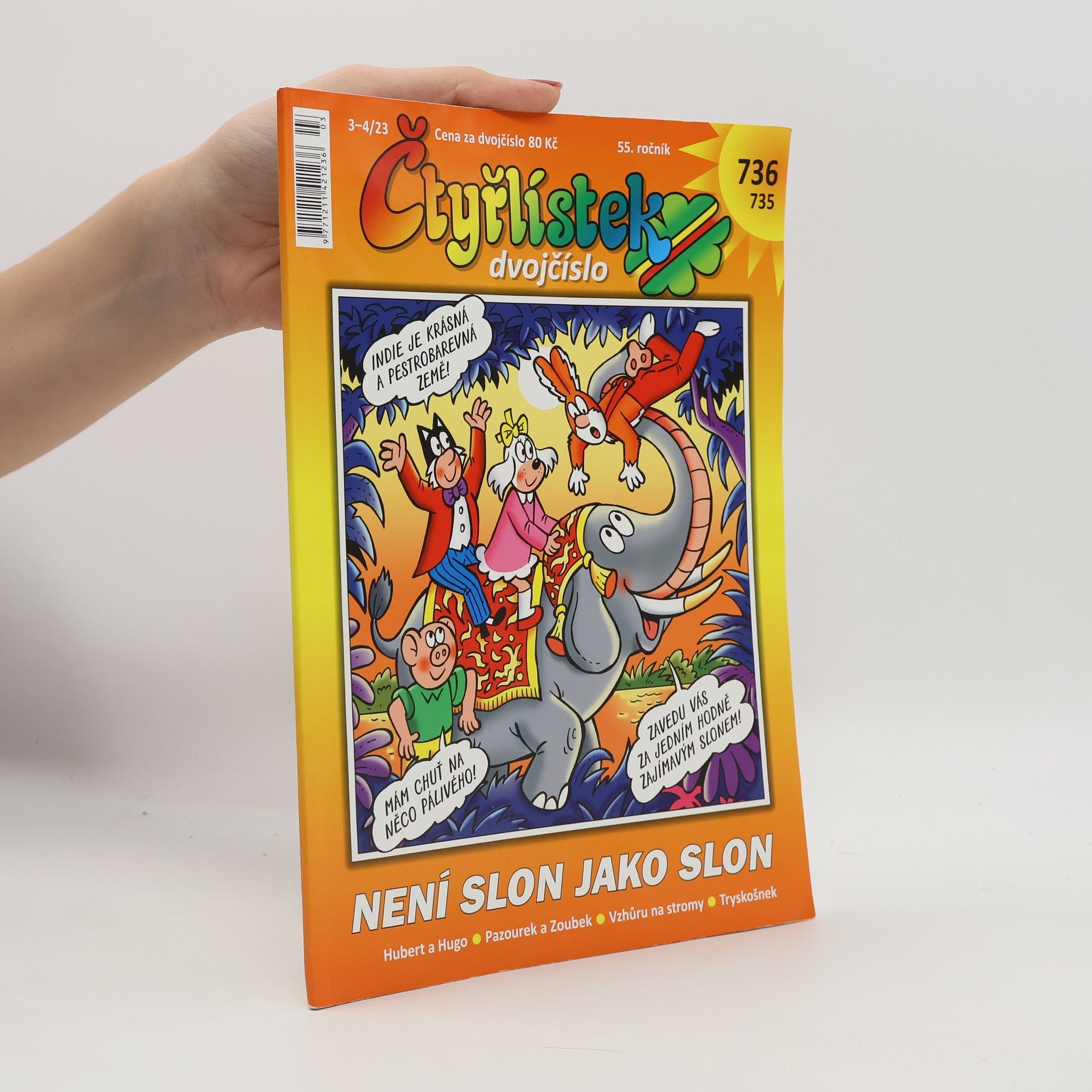 Kolektiv autorů Čtyřlístek 736,735. 3-4/2023