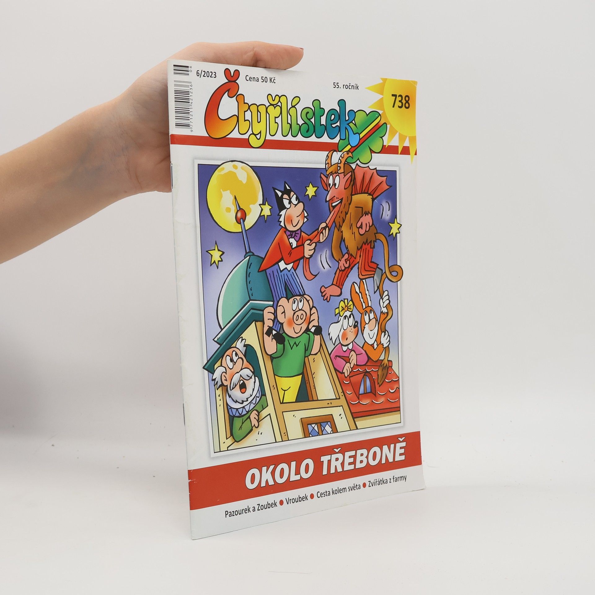 Kolektiv autorů Čtyřlístek 738. 6/2023