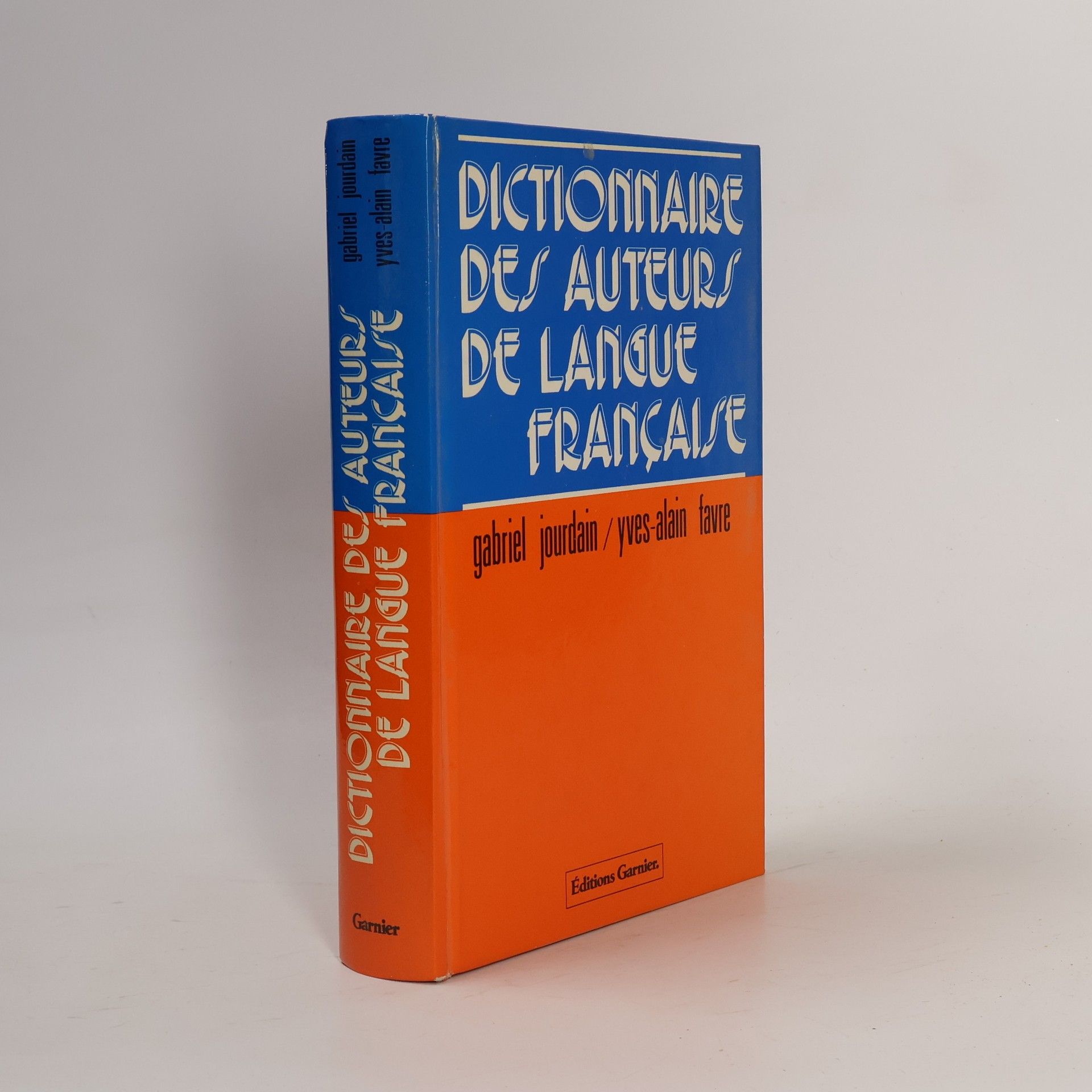 Gabriel Jourdain Dictionnaire des auteurs de langue française