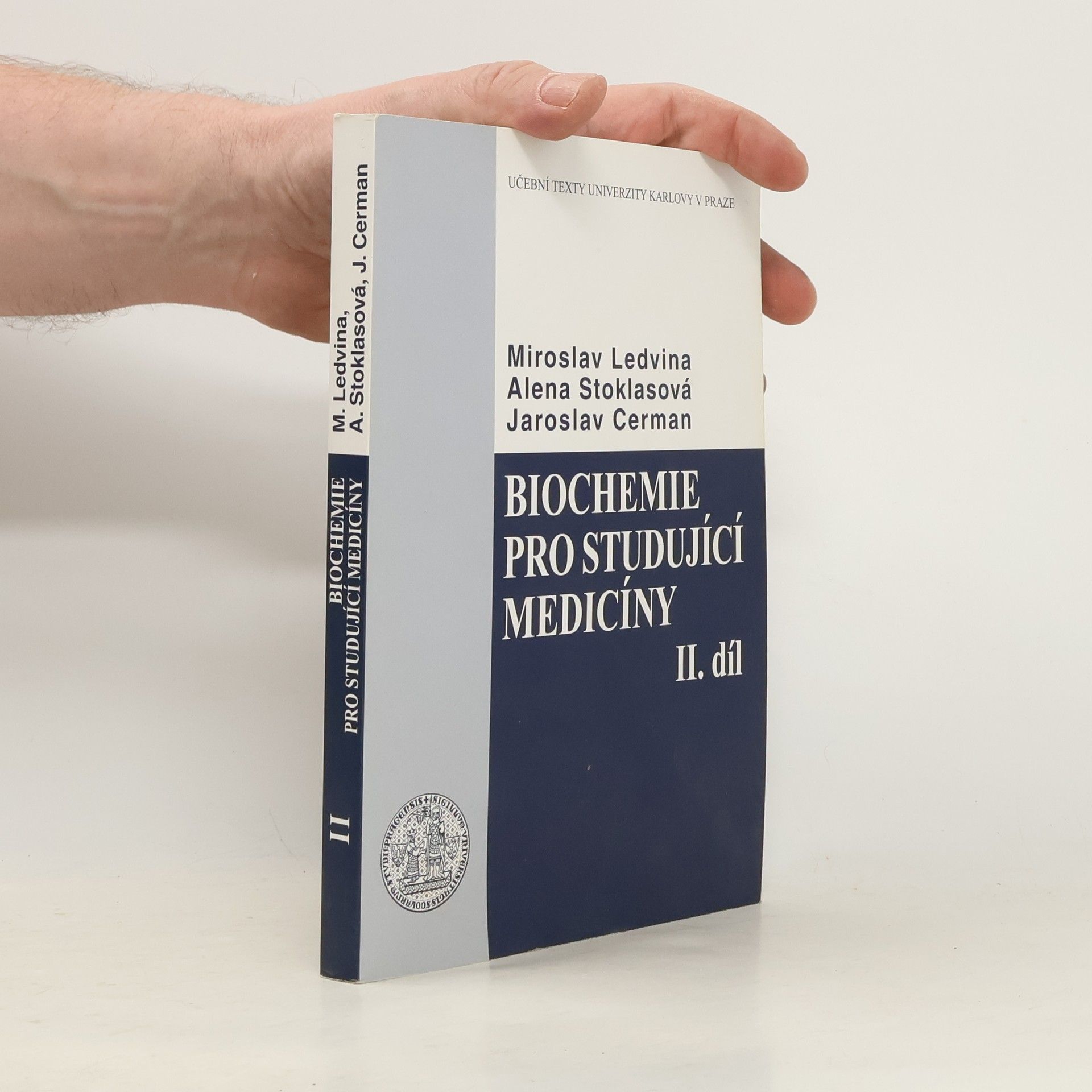 Jaroslav Cerman Biochemie pro studující medicíny. II. díl, (kapitola 14-23)