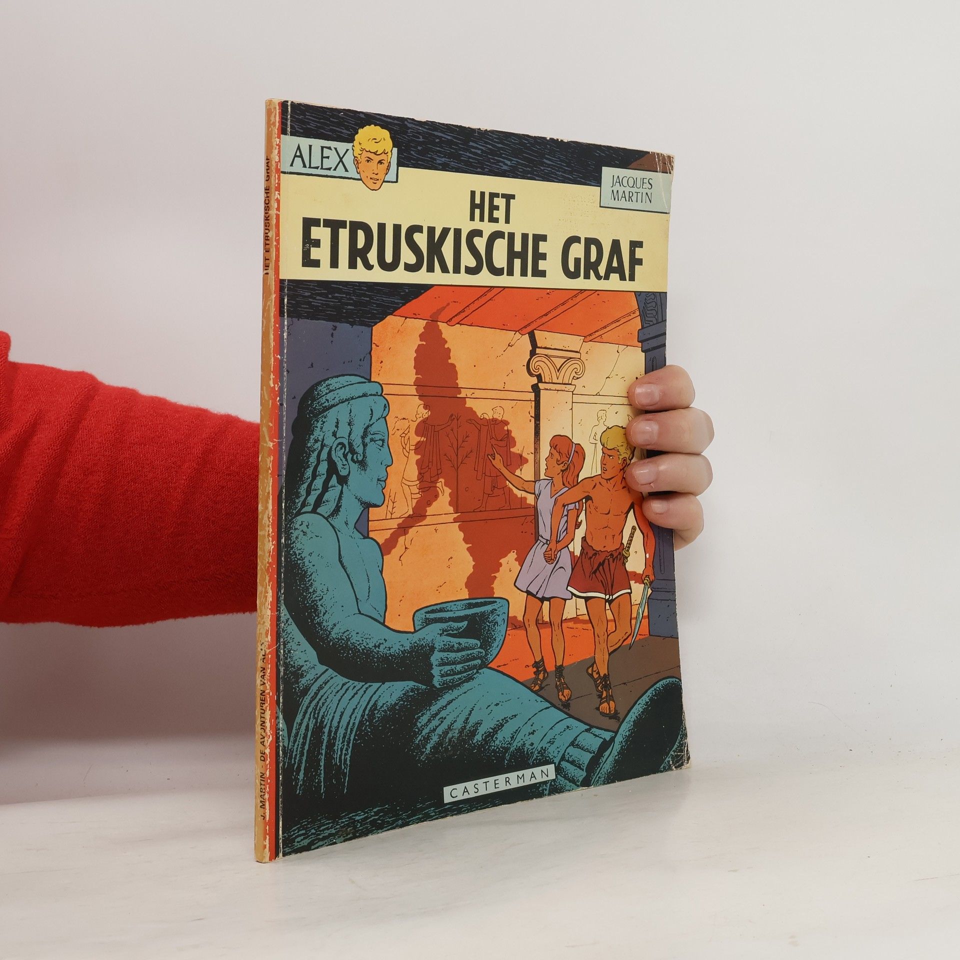 Jacques Martin Etruskische graf Alex