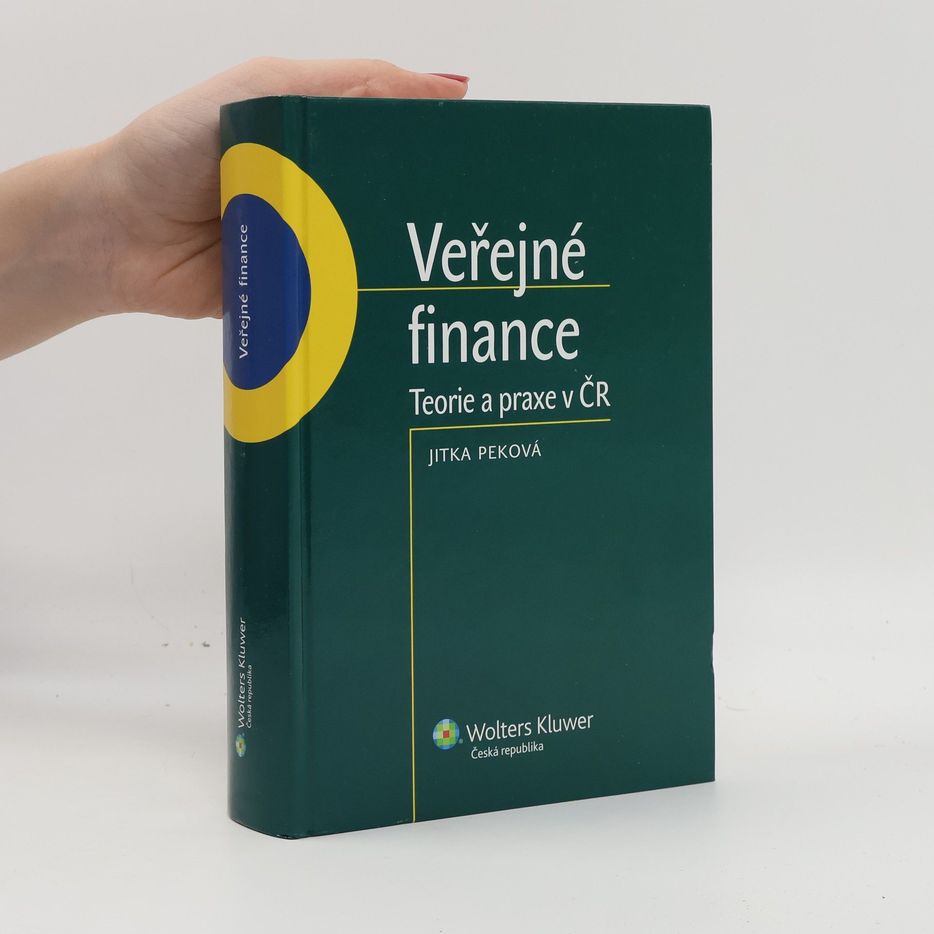 Jitka Peková Veřejné finance