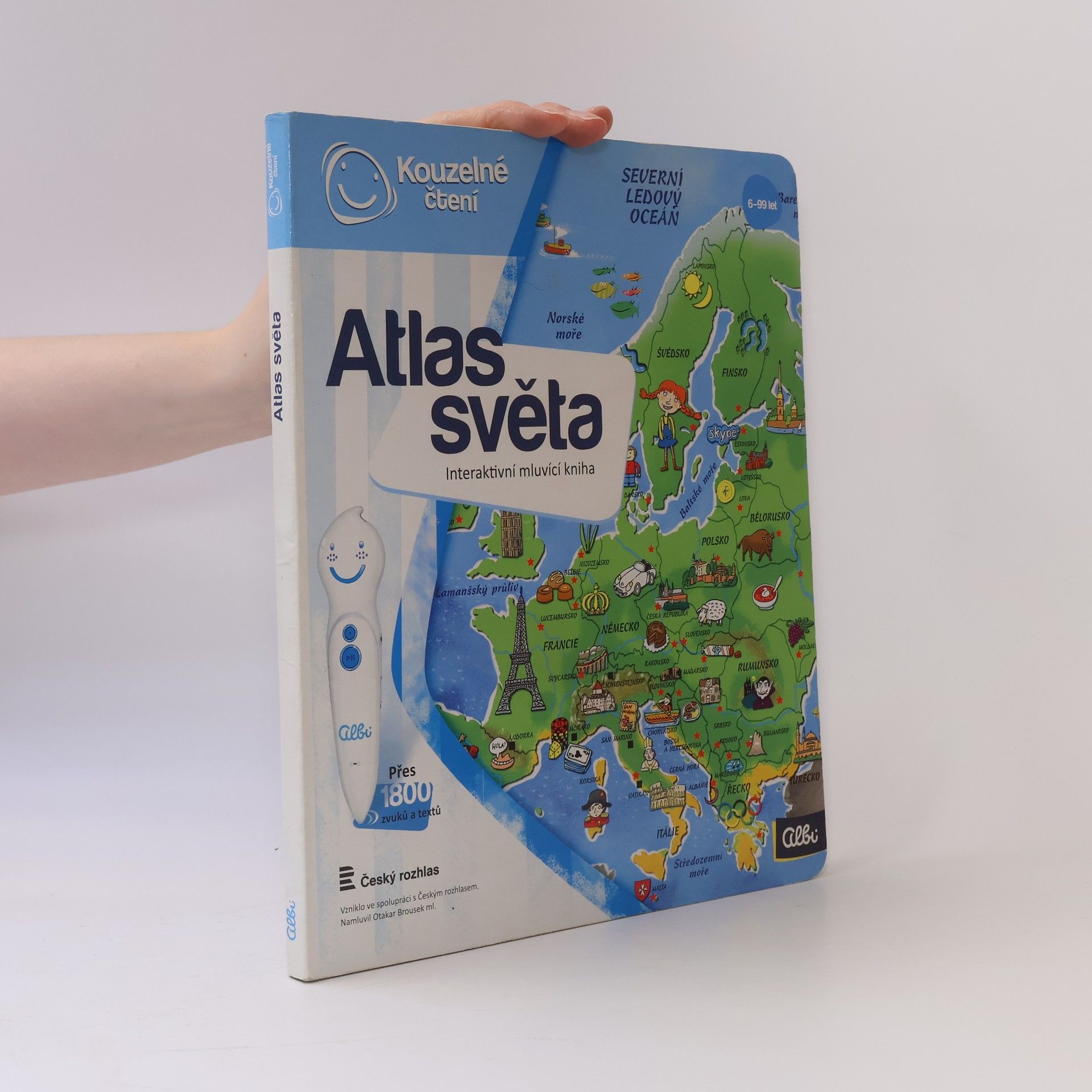 Tereza Kocová Atlas světa. Interaktivní mluvící kniha
