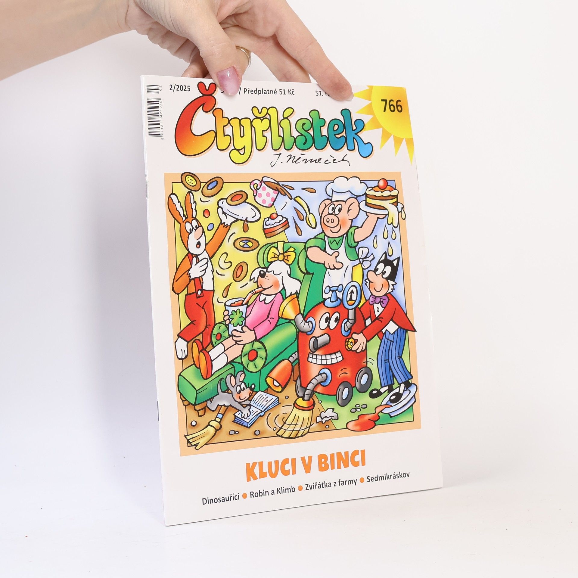 Collectif d'auteurs Čtyřlístek 766 2/2025. Kluci v binci