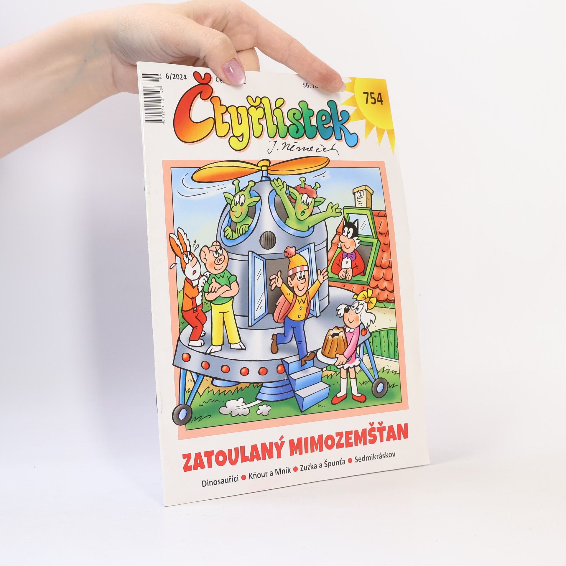 Jaroslav Němeček Čtyřlístek 754. 6/2024