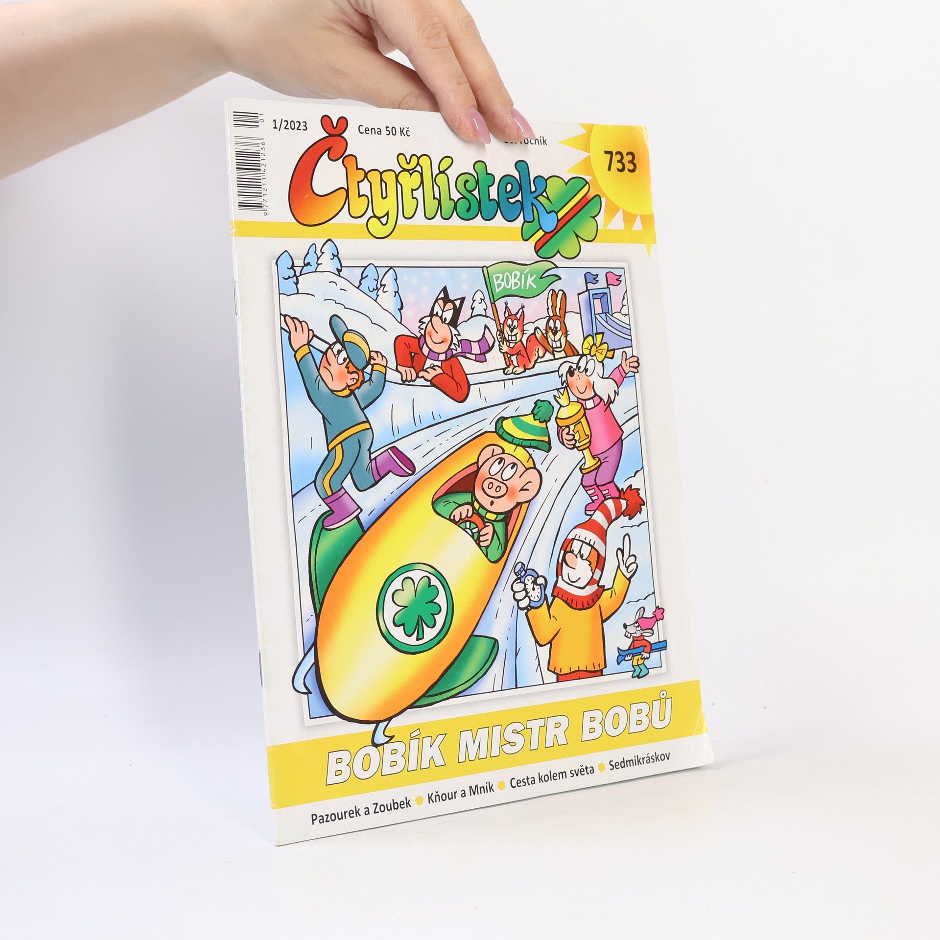 Various authors Čtyřlístek č. 733 Bobík mistr bobů