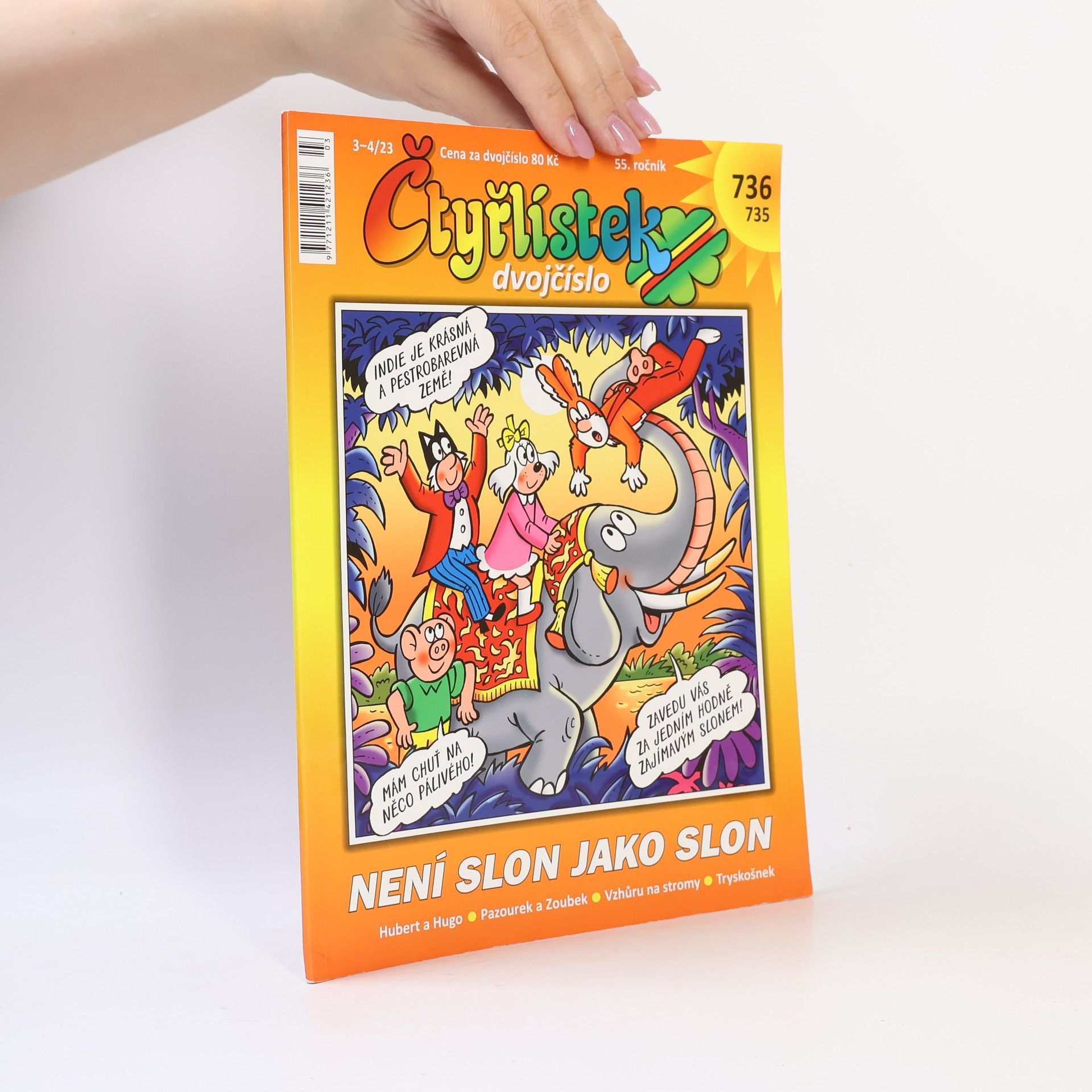 Autorenkollektiv Čtyřlístek 736,735. 3-4/2023
