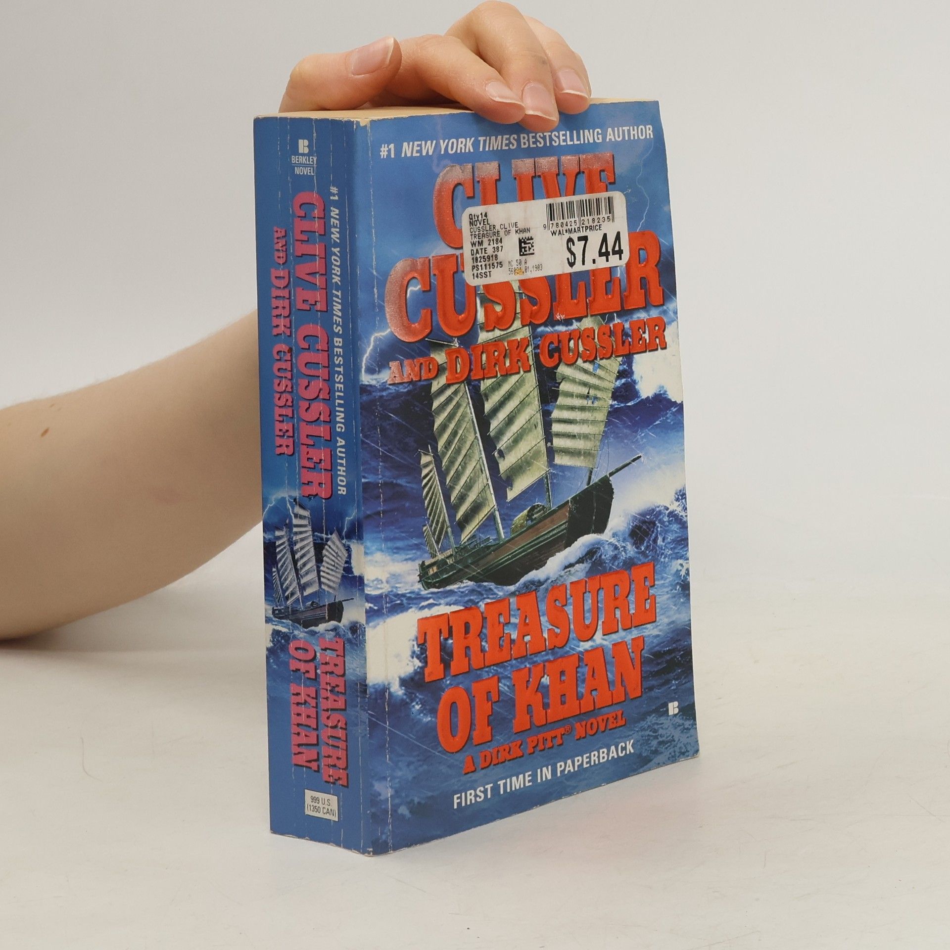 Clive Cussler Treasure of Khan