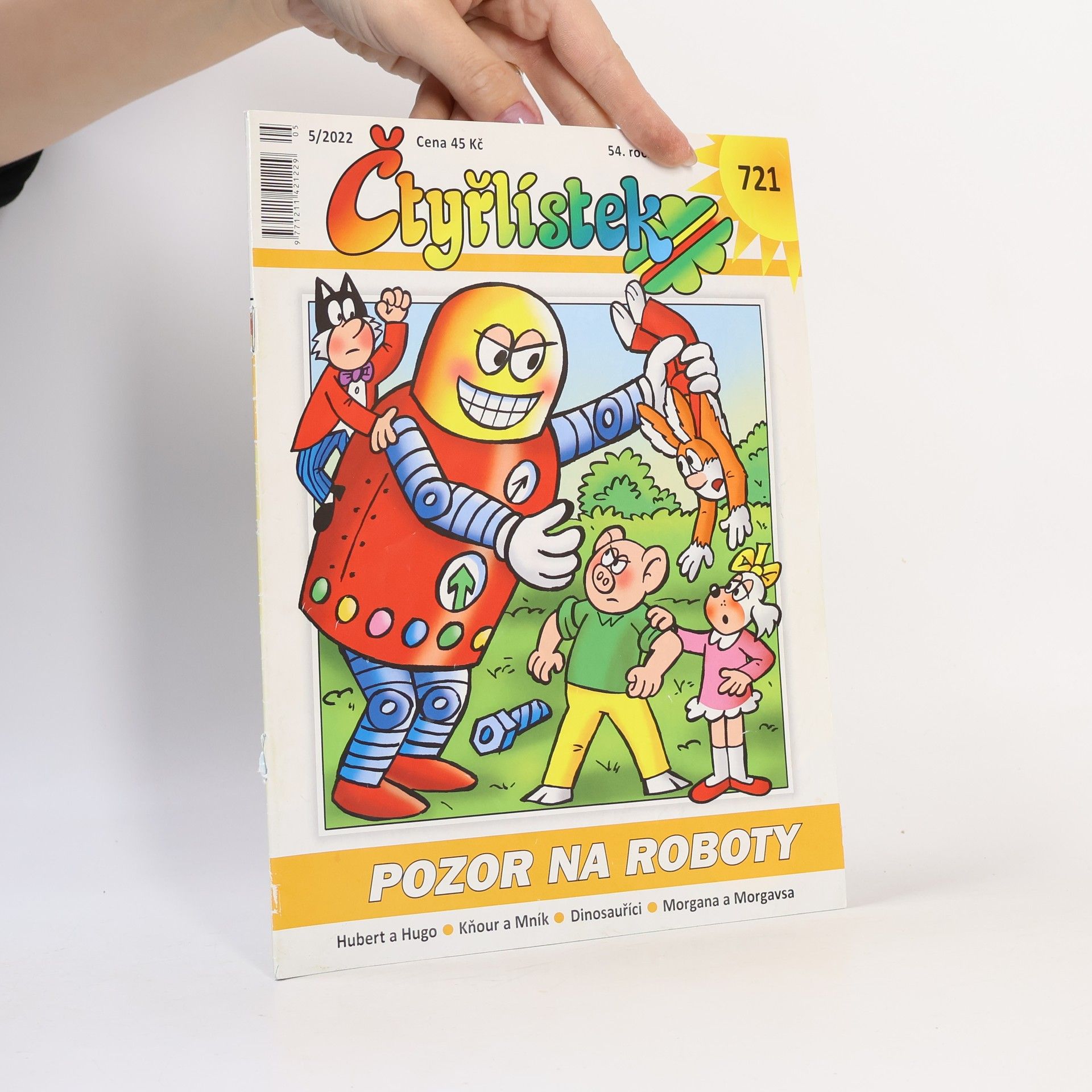Autorenkollektiv Čtyřlístek 5/2022 721. Pozor na roboty