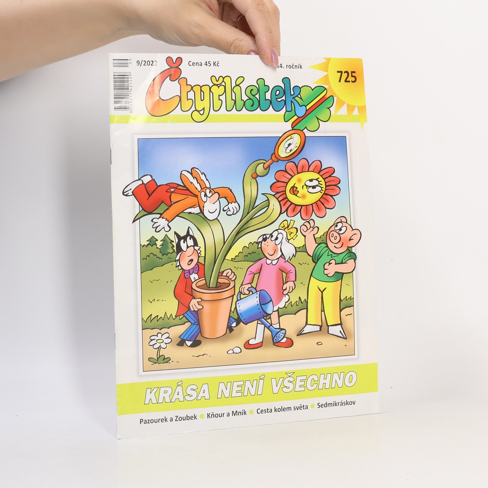 Kolektiv autorů Čtyřlístek 9/2022, 725. Krása není všechno