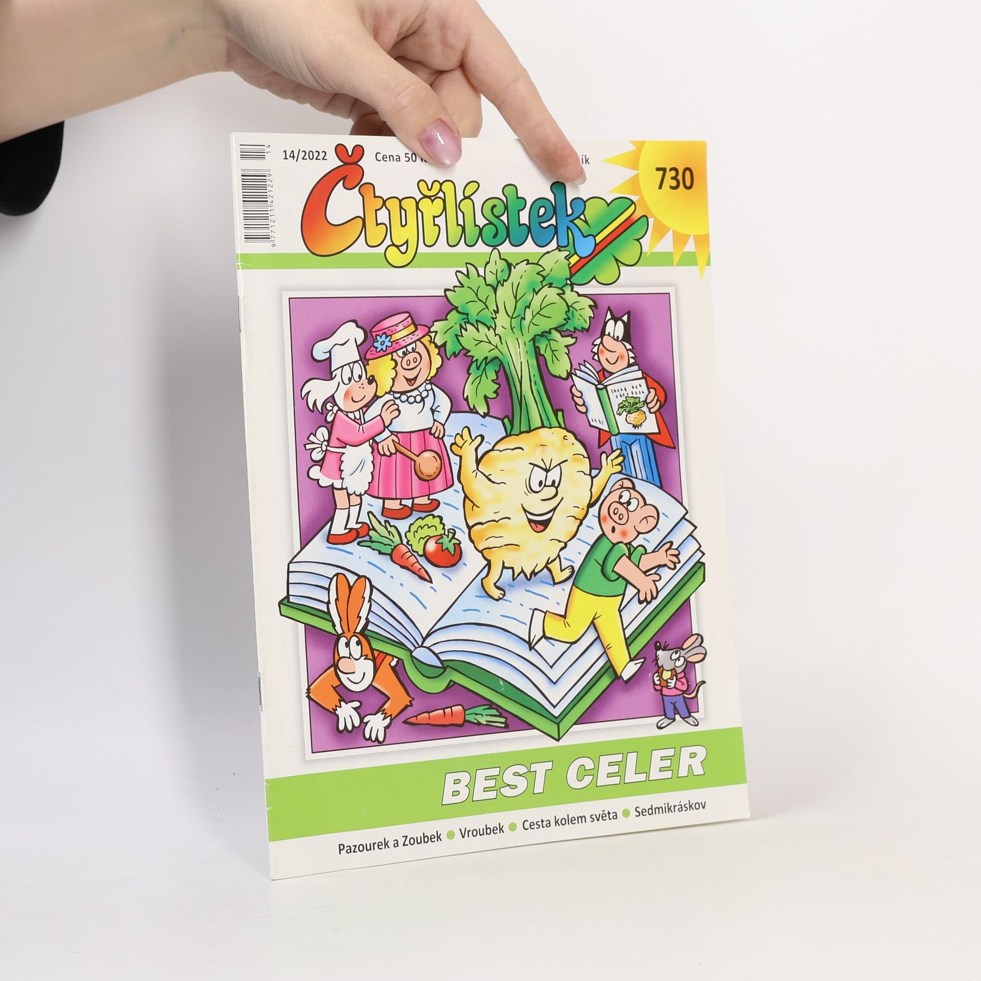 Autorenkollektiv Čtyřlístek 14/2022. 730. Best celer