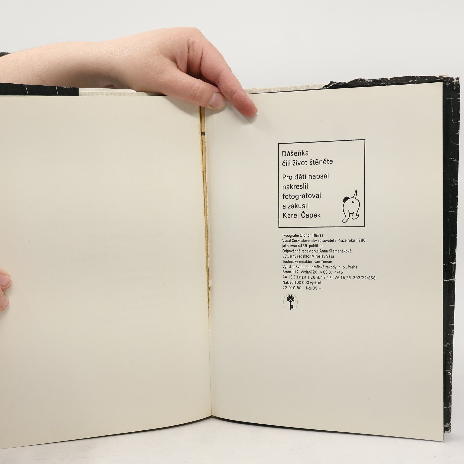 Karel Čapek Dášeňka čili život štěněte