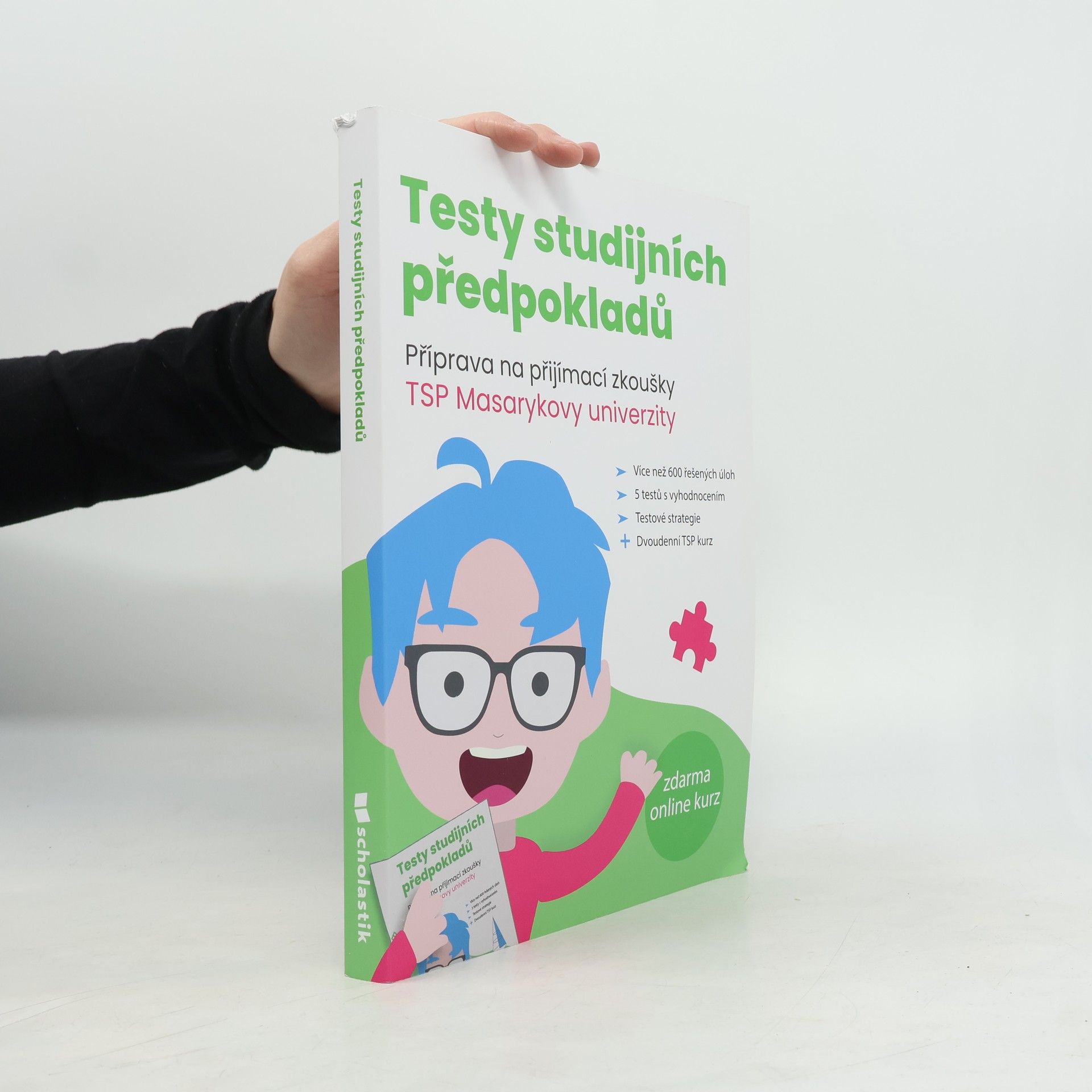 Matěj Vitouch Testy studijních předpokladů : příprava na přijímací zkoušky TSP Masarykovy univerzity