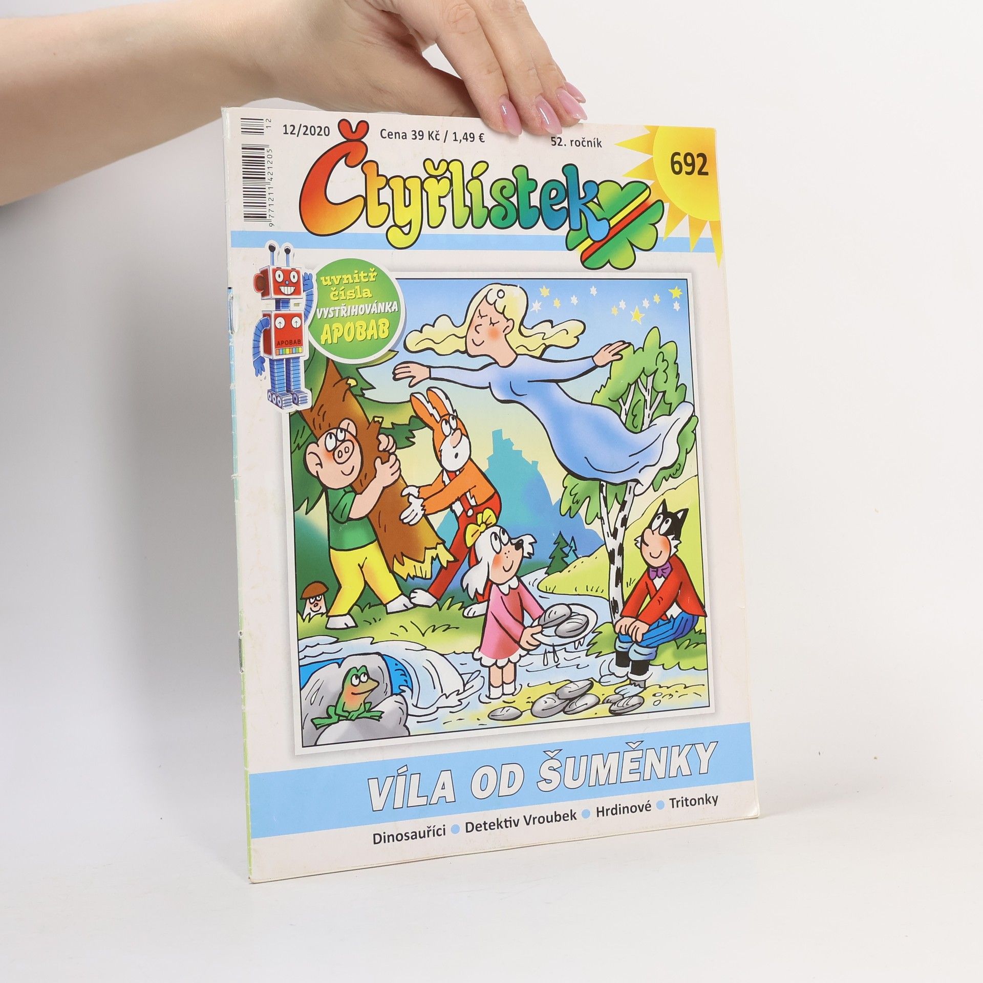 Kolektiv autorů Čtyřlístek 692. 12/2020 Víla od Šuměnky